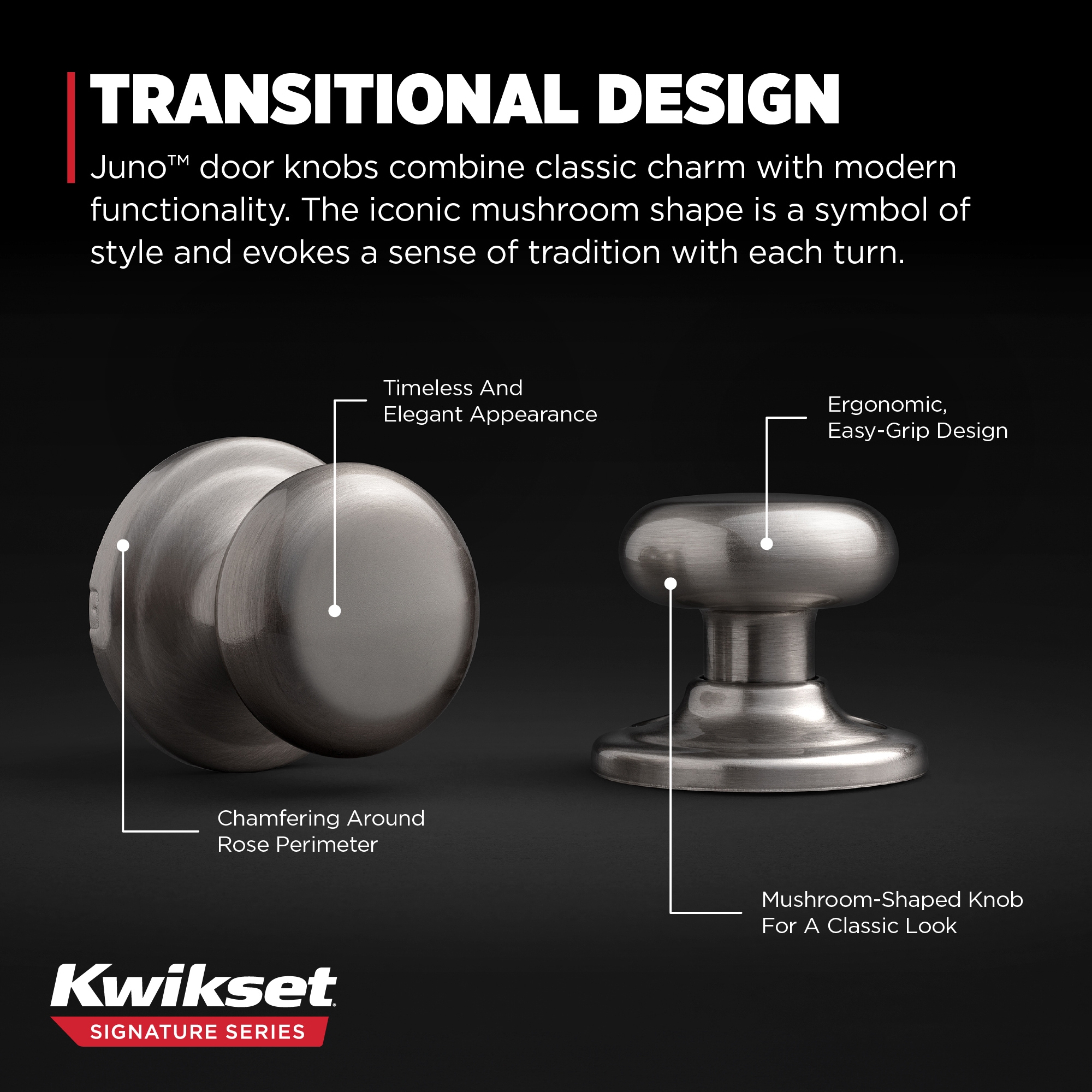 Kwikset Signature Series 720J 15 CP Door-Knobs - View #6