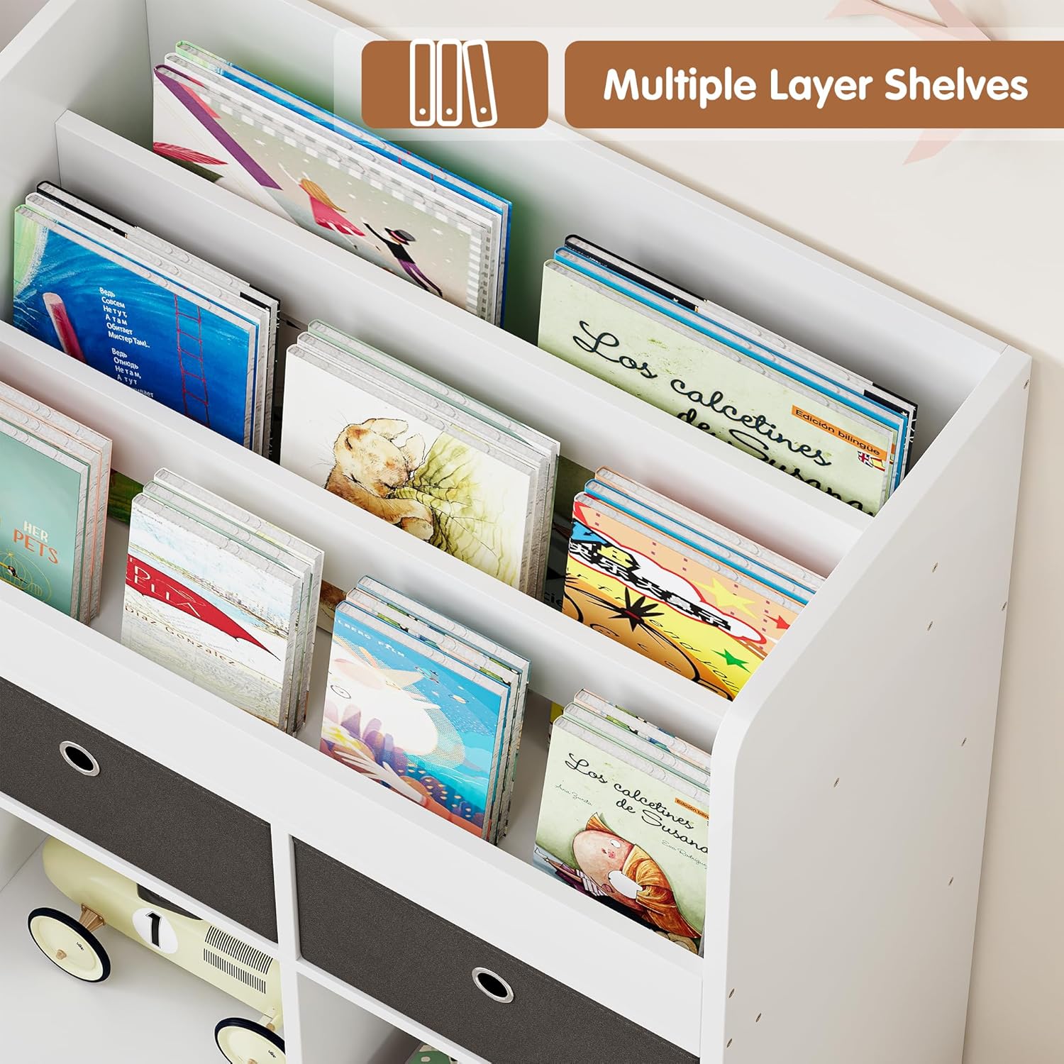 WhizMax ASDPHO15MBBR0Q bookcases - View #3