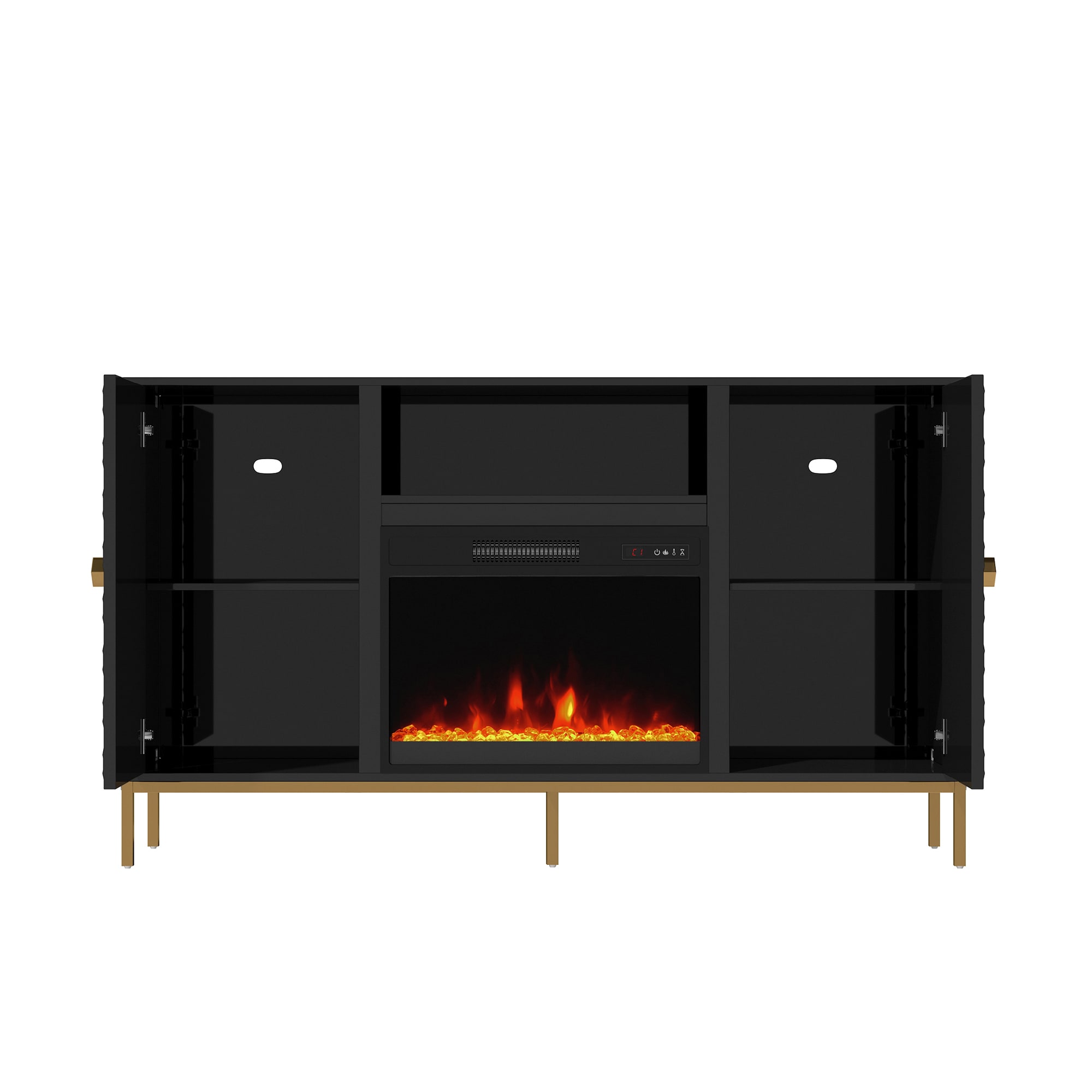 Clihome BL-JHGM223-BK Electric-Fireplaces - View #8