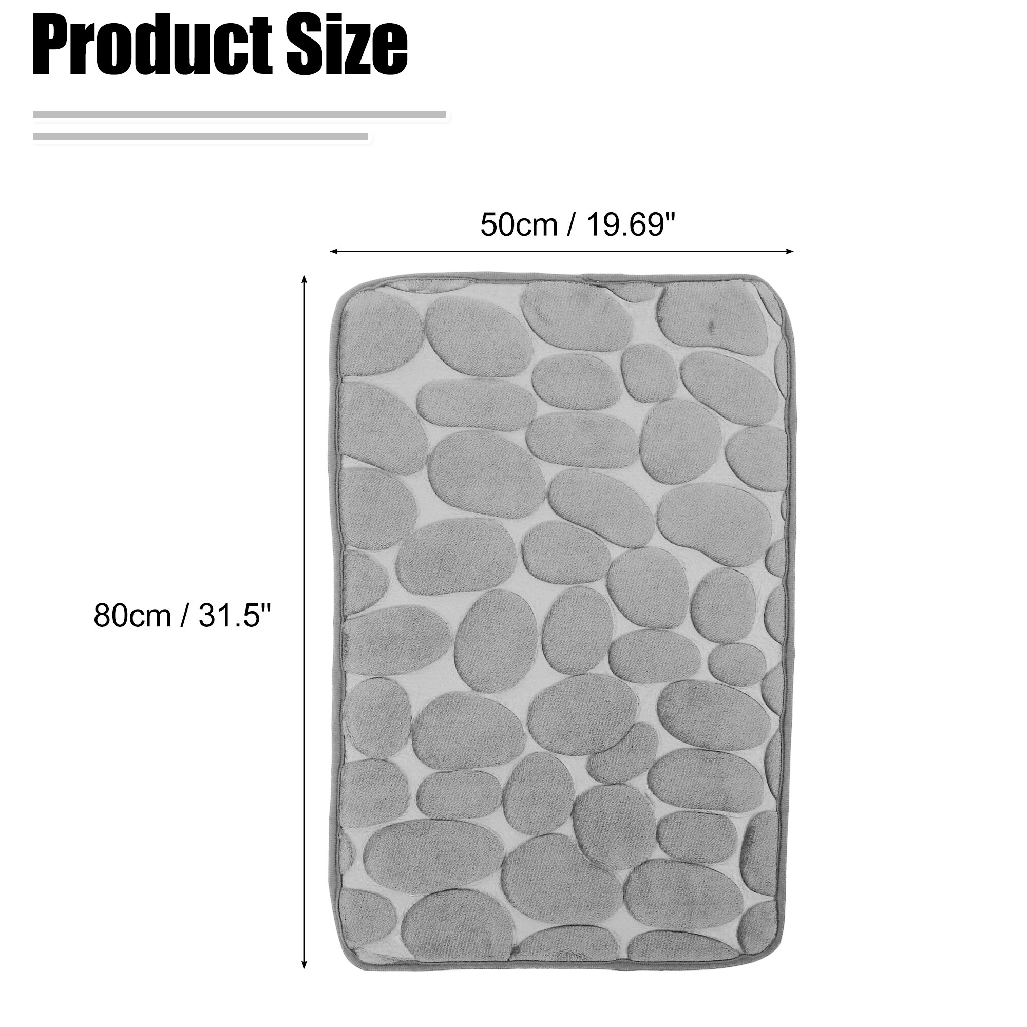 Unique Bargains S25122400UX9882 Bath-Rugs - View #4