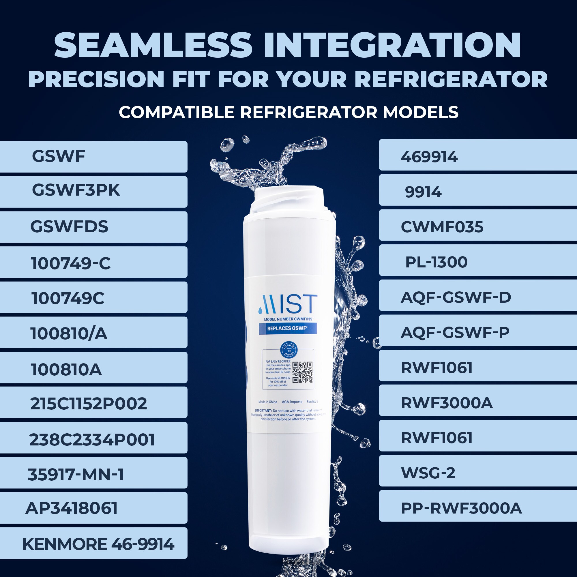Mist CWMF235 Refrigerator-Water-Filters - View #3