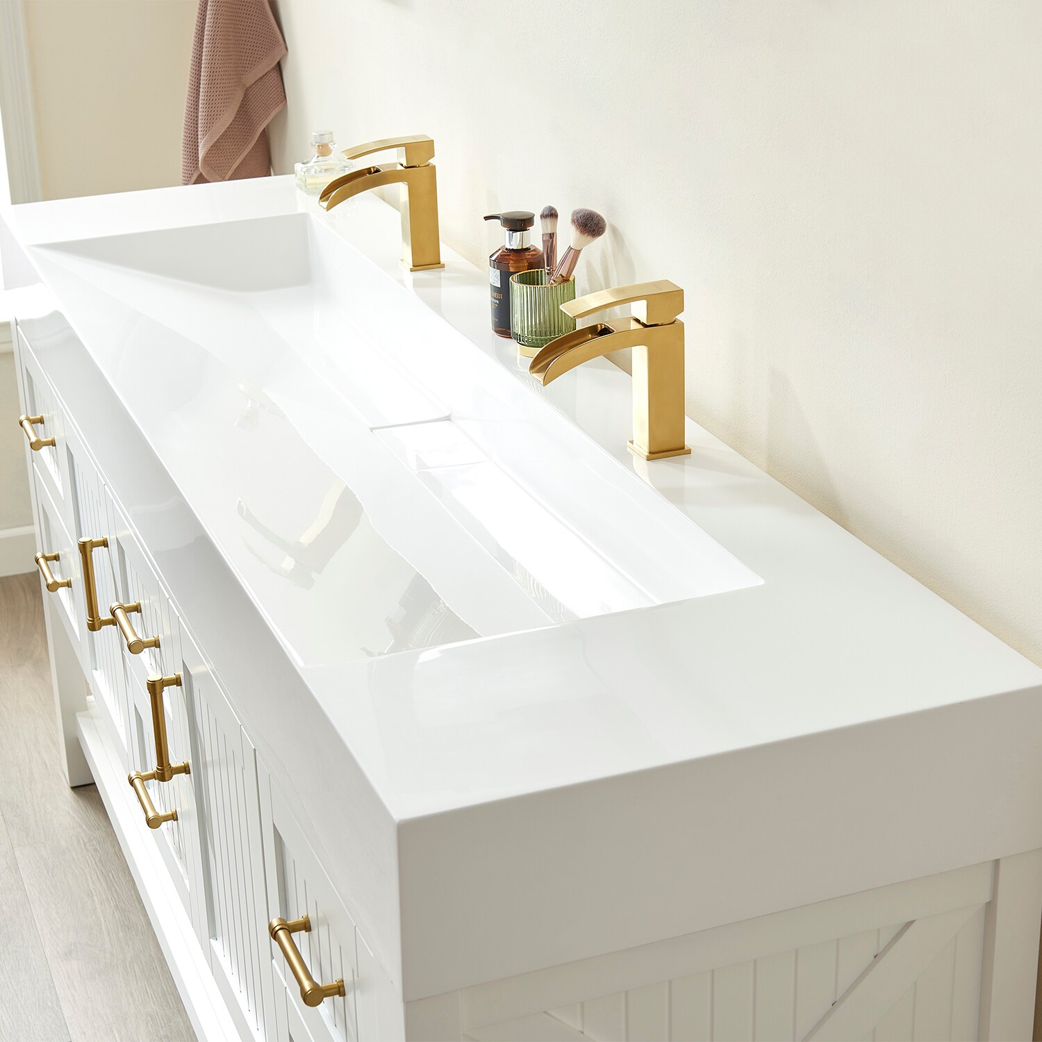 Vinnova 755072-WH-WH-NM Bath-Vanity-Combo - View #2