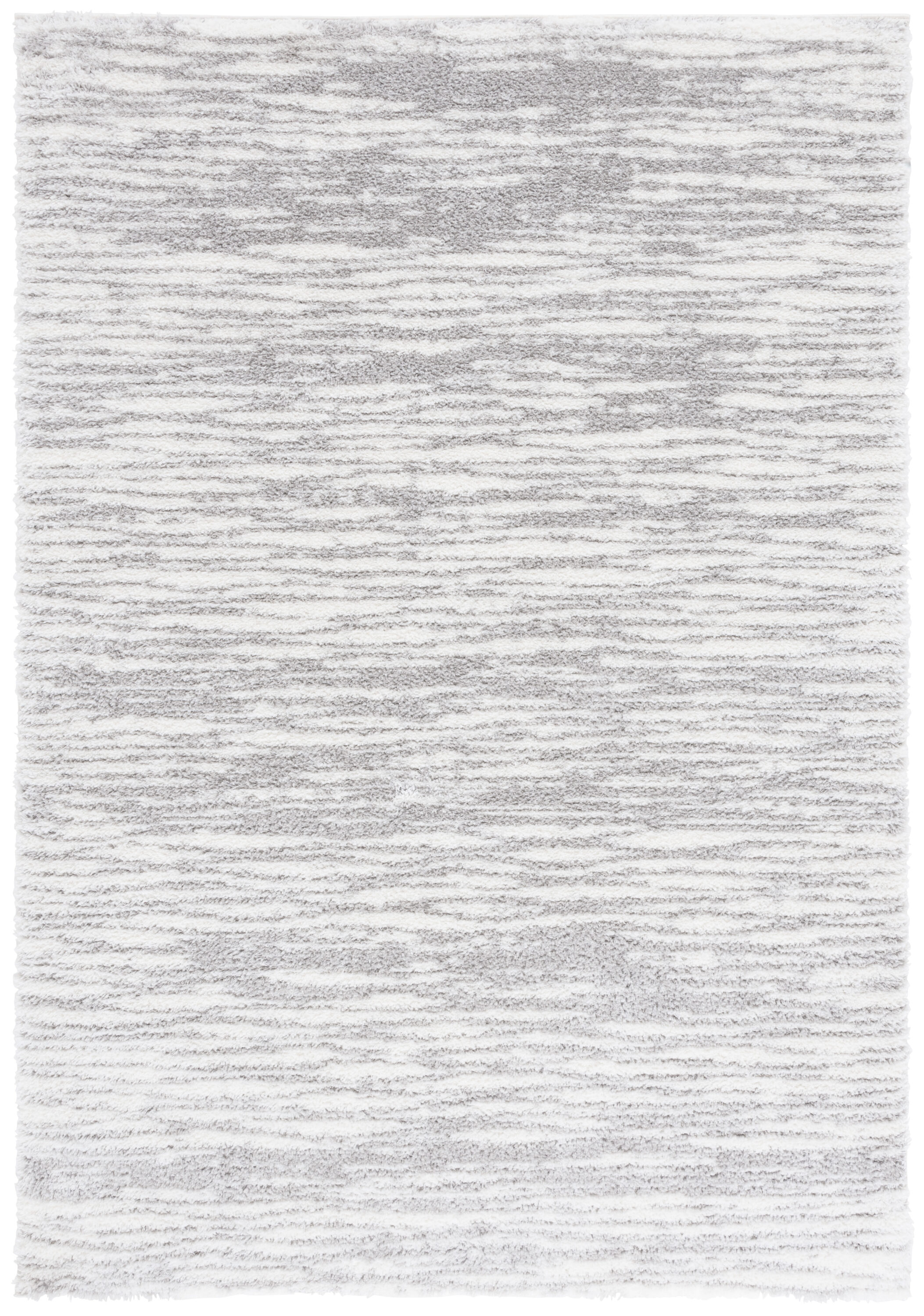 Safavieh THO688F-4 4 x 6 (ft) Loomed Polypropylene Ivory/Gray Rectangular Indoor Distressed/Overdyed Mid-Century Modern Area rug