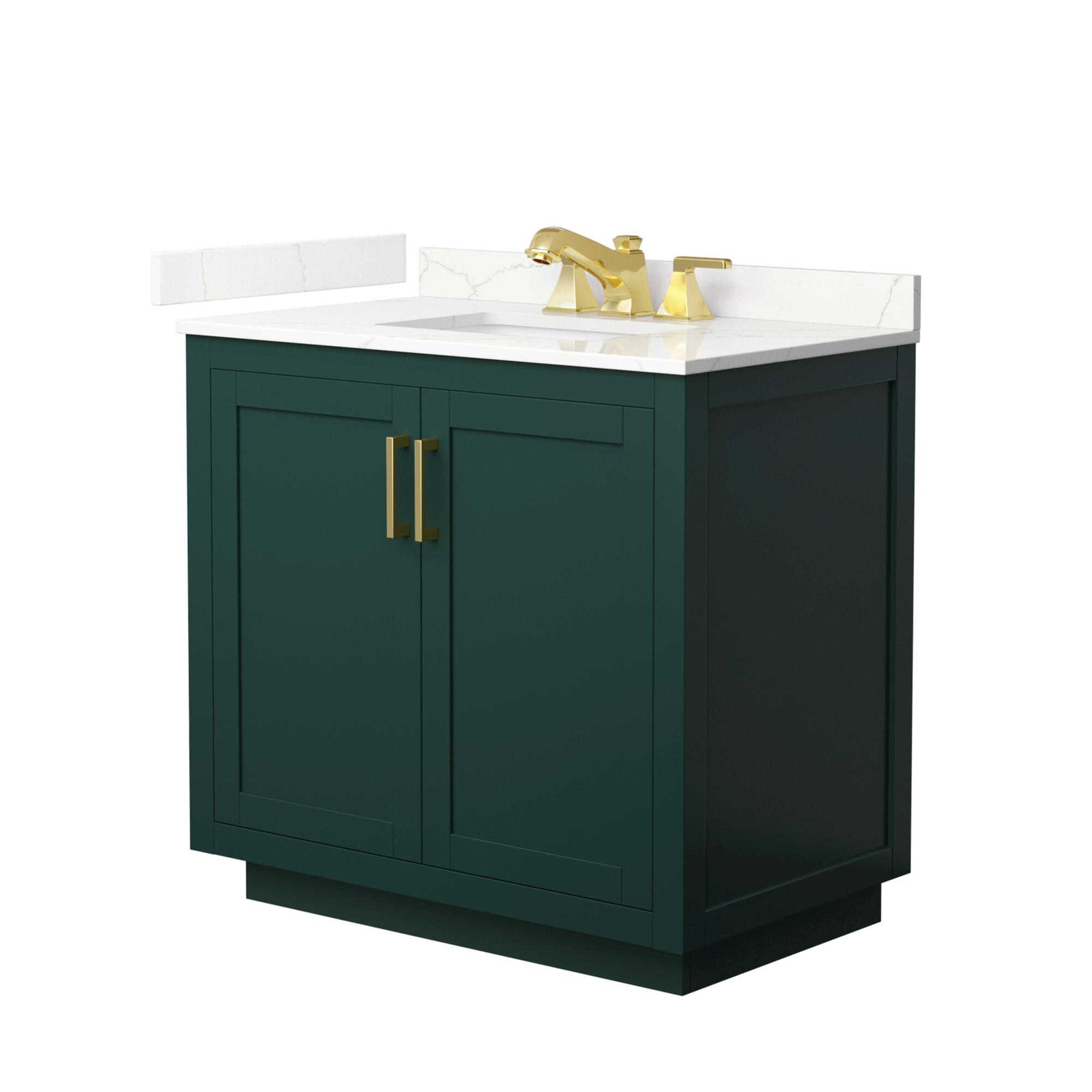 Wyndham Collection WCF292936SGDGTUS3MXX Bath-Vanity-Combo - View #2