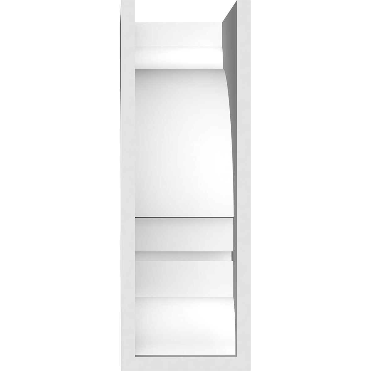 Ekena Millwork CORP03X06X10DIA corbels - View #4