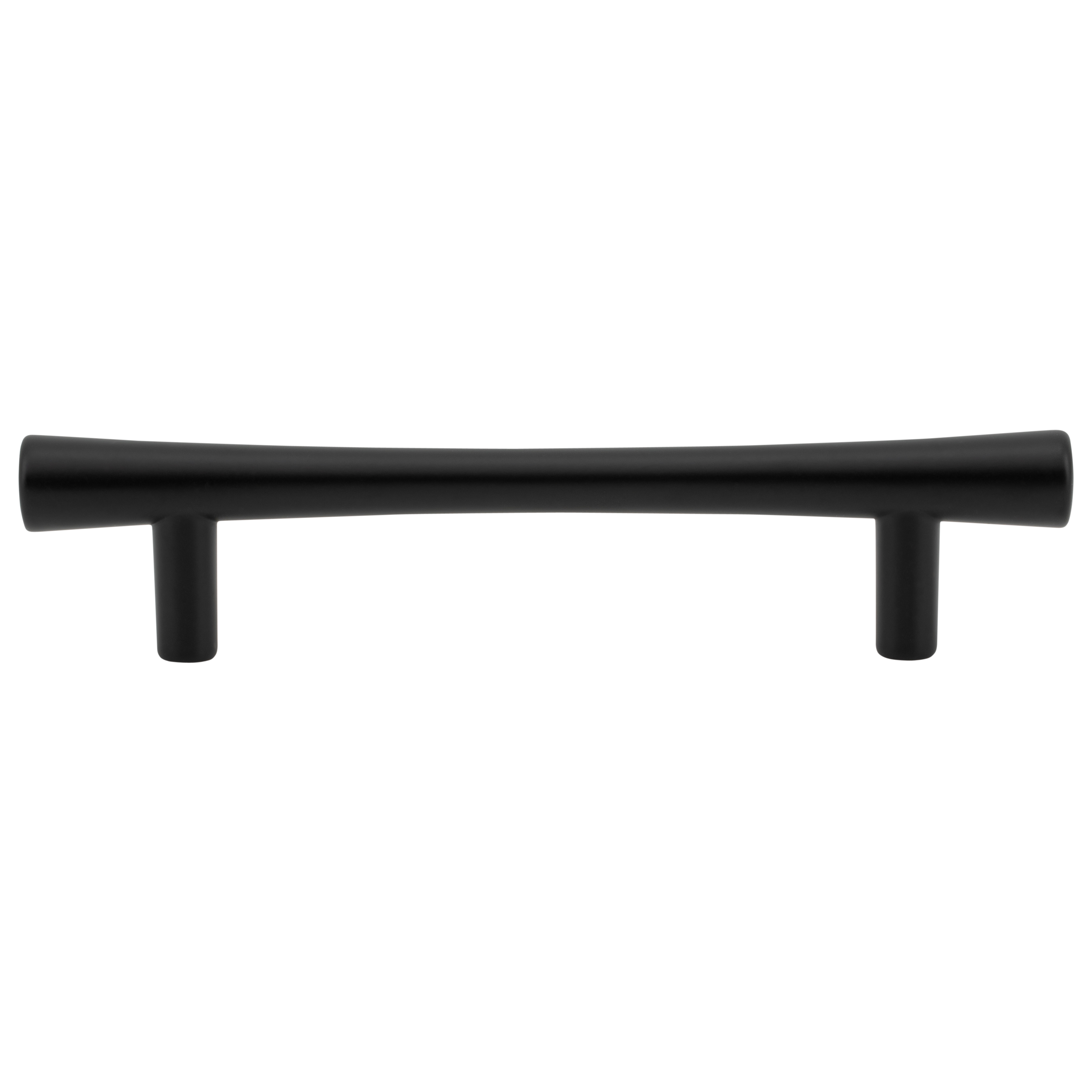 Villa Valentina VV1696MB Series No. 16, 3-3/4-in , 96mm Center to Center Matte Black Cylindrical Bar