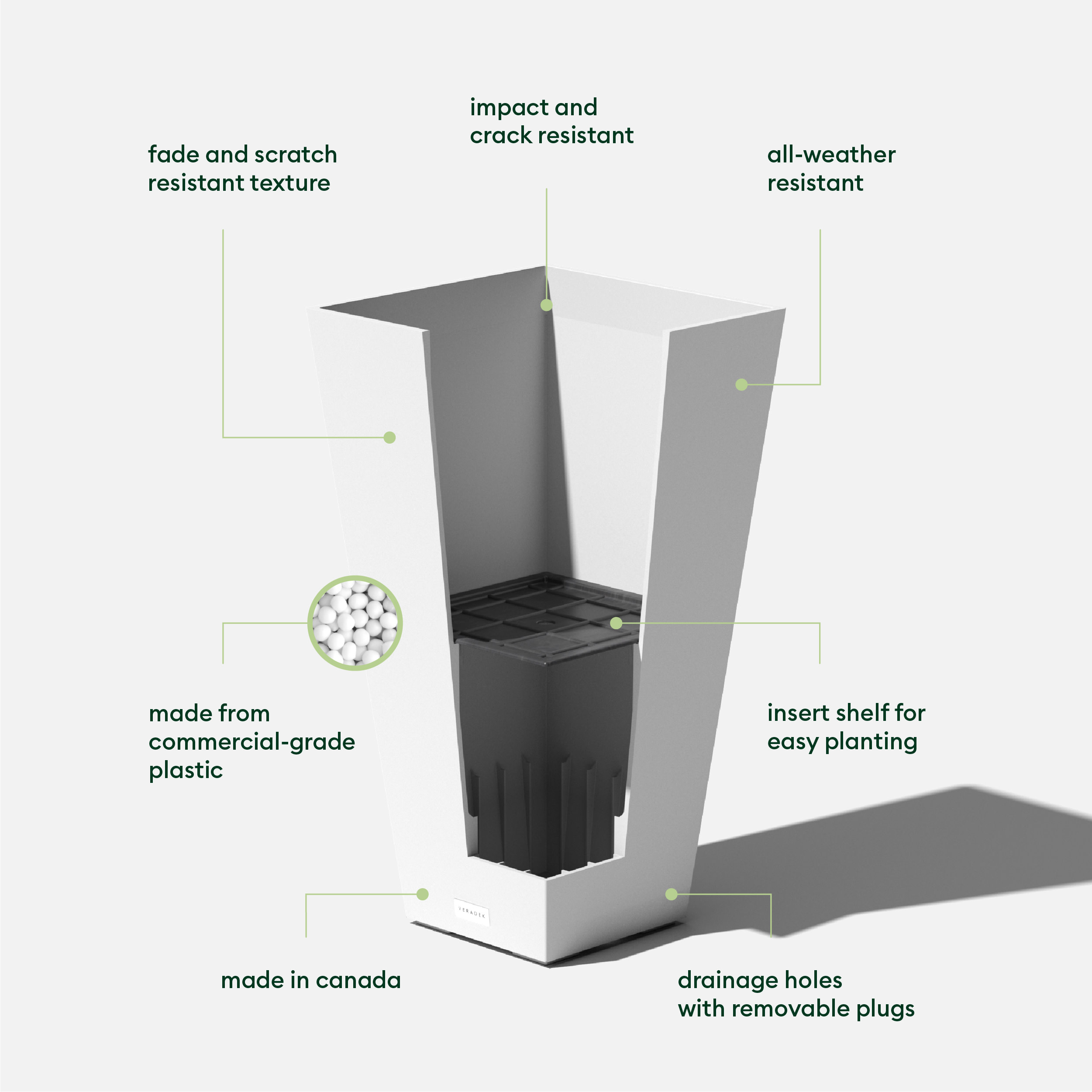 Veradek MV28W Planter-Window-Box - View #2