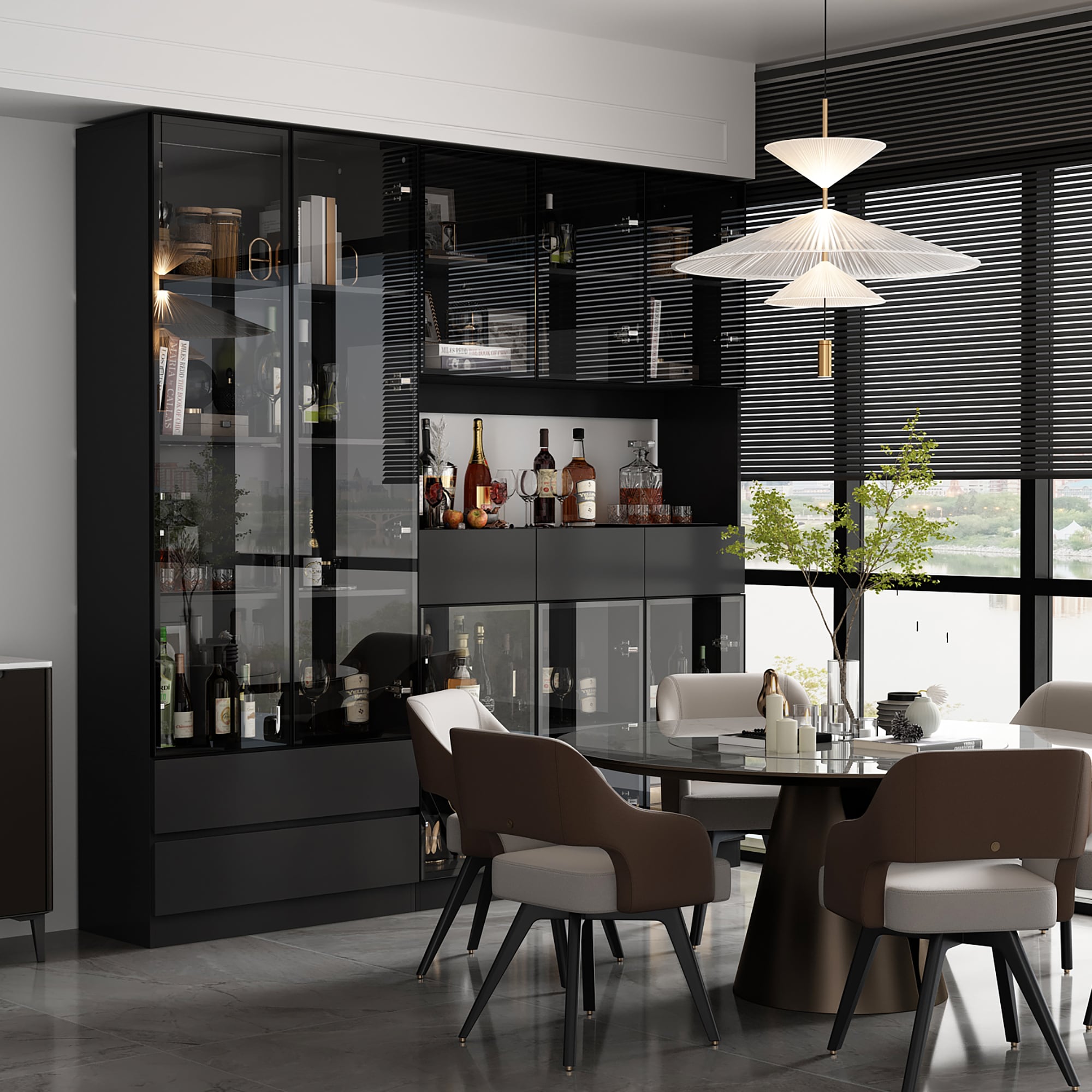FUFU&GAGA JH0374+375 bookcases - View #4