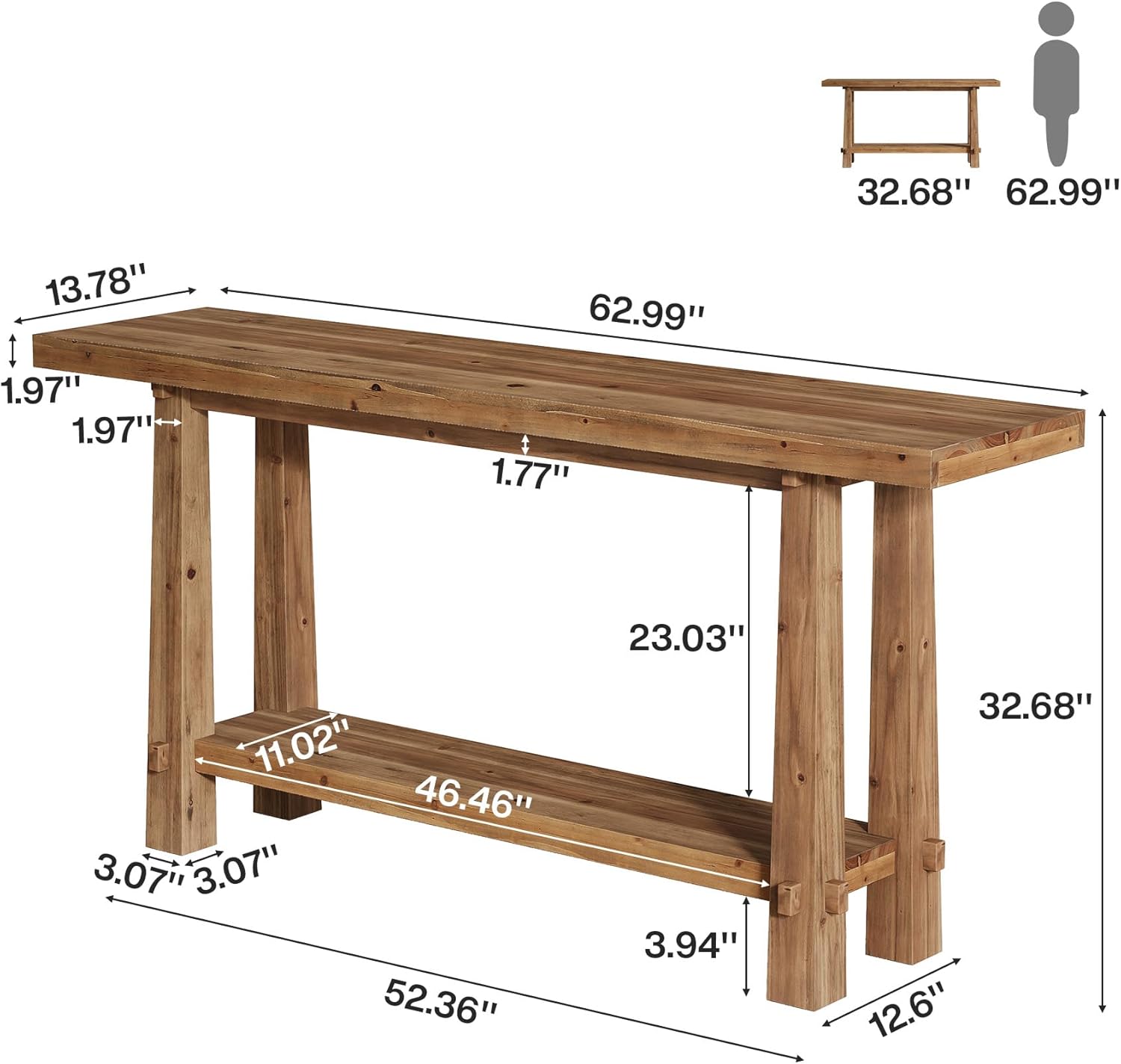 LITTLE TREE LWLT-LD0229-CLL Console-Sofa-Tables - View #2