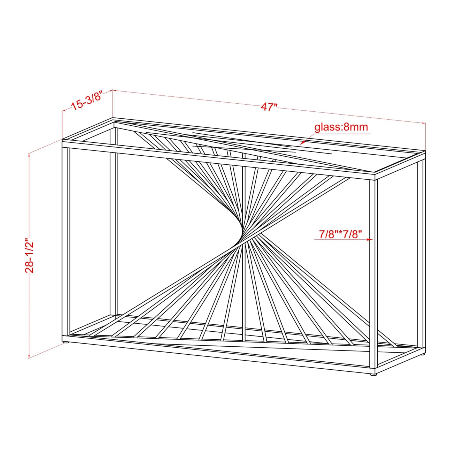 Furniture of America IDF-AC387 Console-Sofa-Tables - View #6