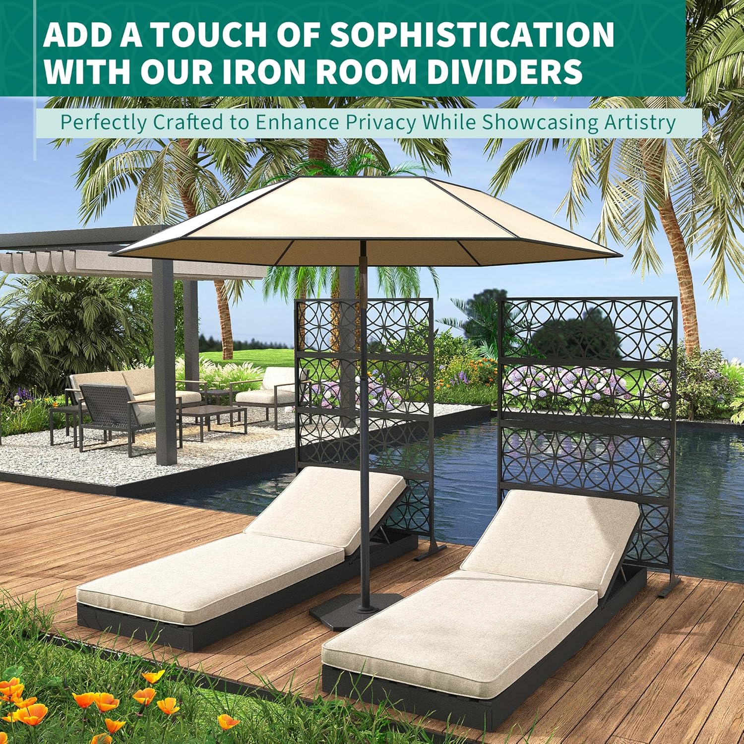 Qeetex LMY-PPG-338XEBAE Outdoor-Privacy-Screen - View #5