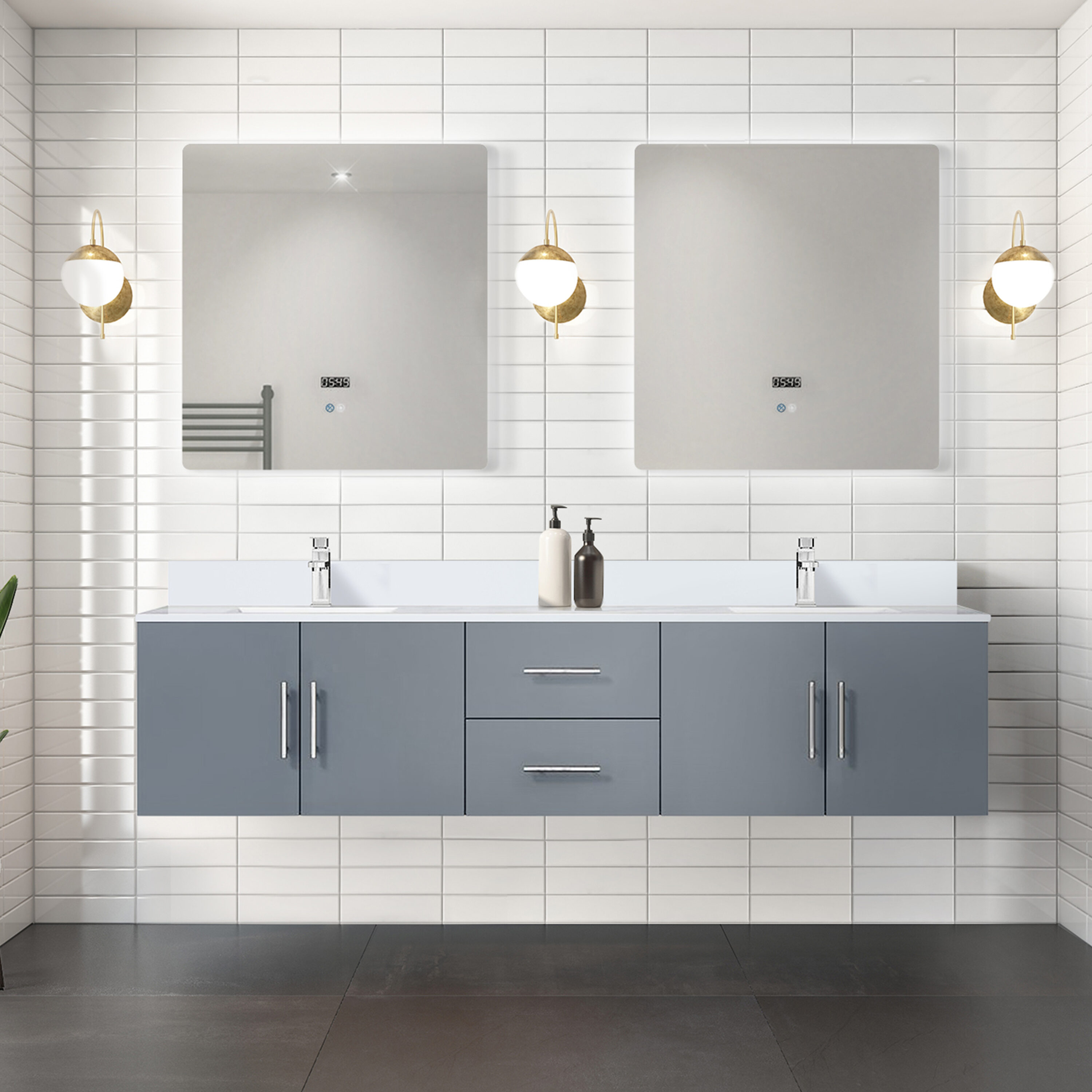 Lexora LVG80DB200 Bath-Vanity-Combo - View #9