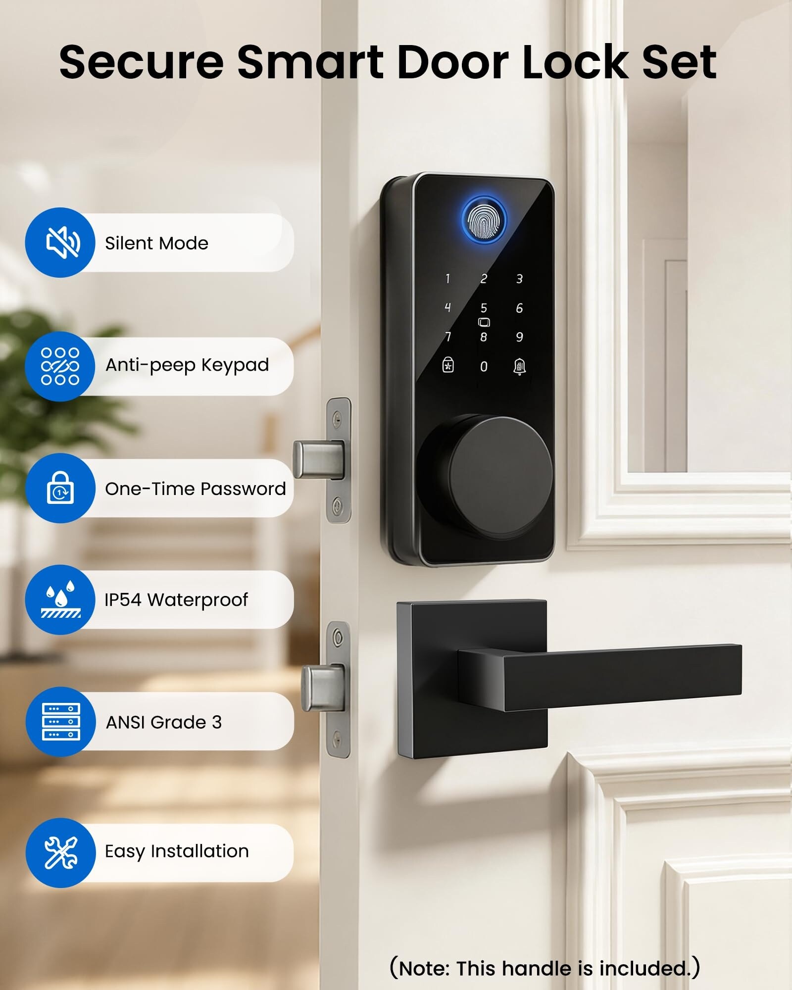 Adrinfly LAD0509M11 Electronic-Door-Locks - View #7