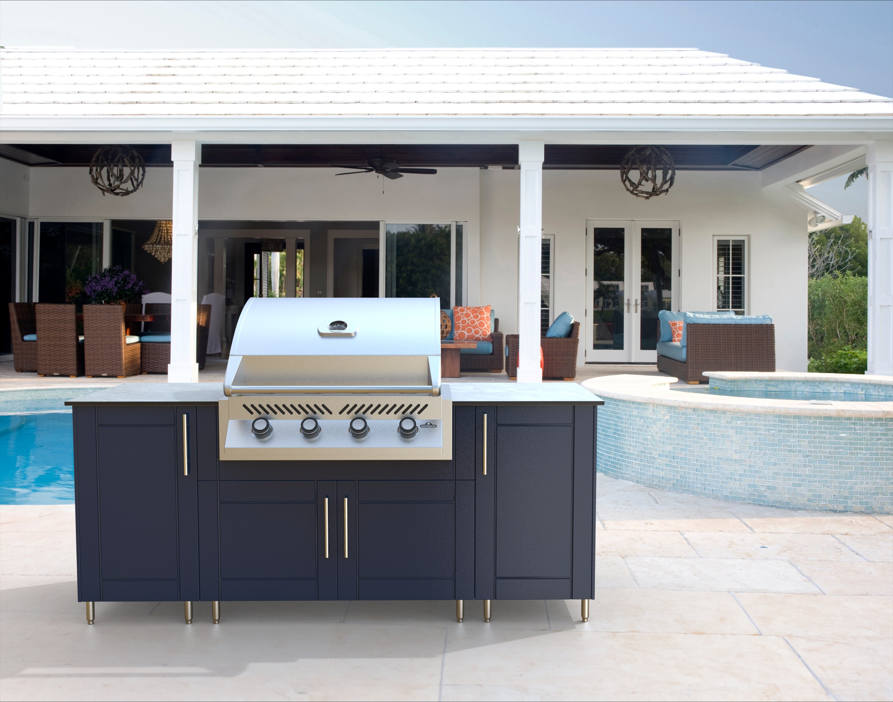 WeatherStrong WSAOS78-SSB Modular-Outdoor-Kitchens - View #2