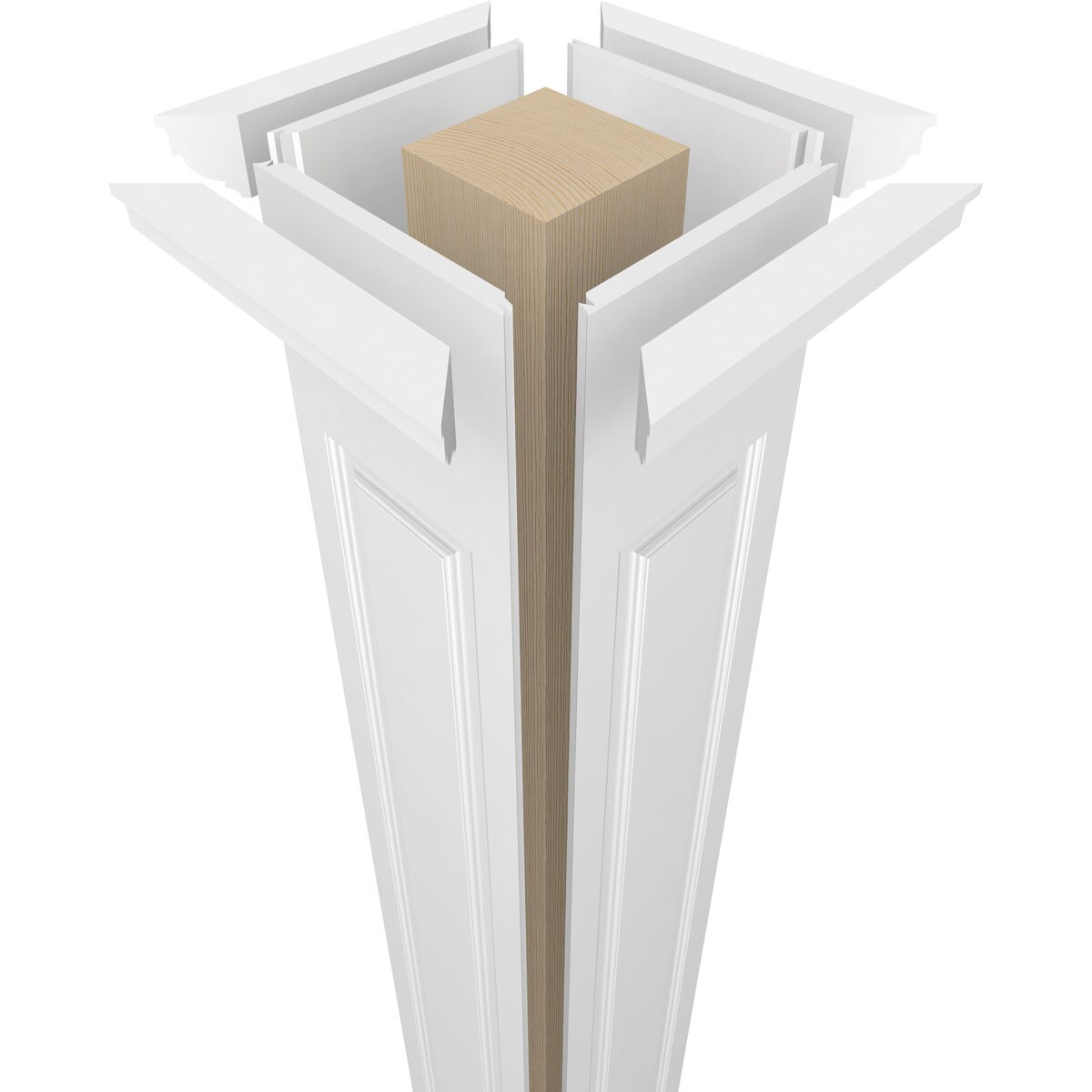 Ekena Millwork CC0808ENRTUTU Column-Wraps - View #7
