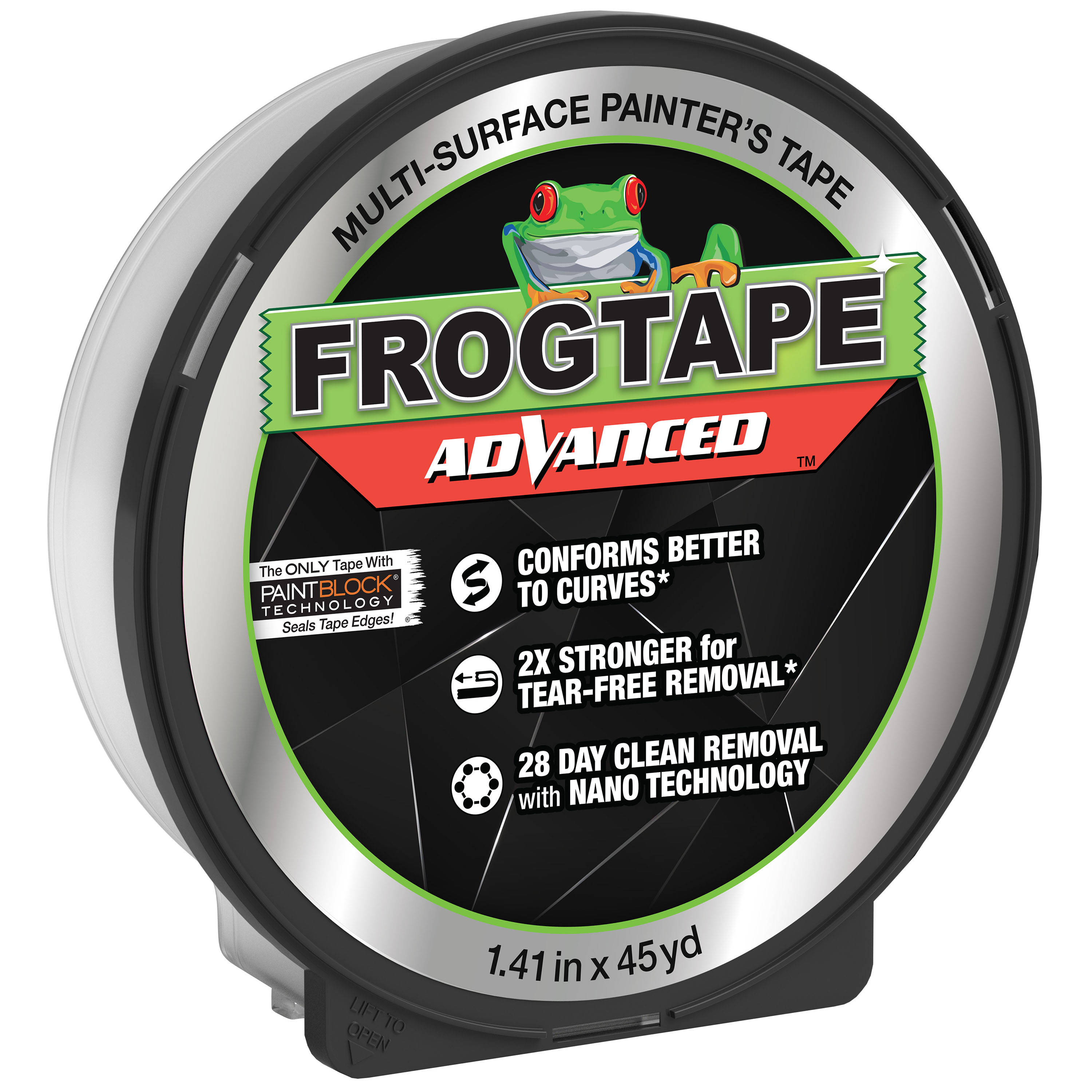 FrogTape 243088 Advanced 1.41-in x 45 Yard(s) Painters Tape