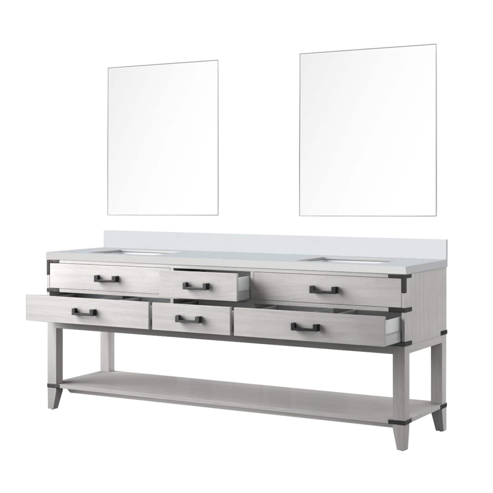 Lexora LVGR84DM210 Bath-Vanity-Combo - View #3