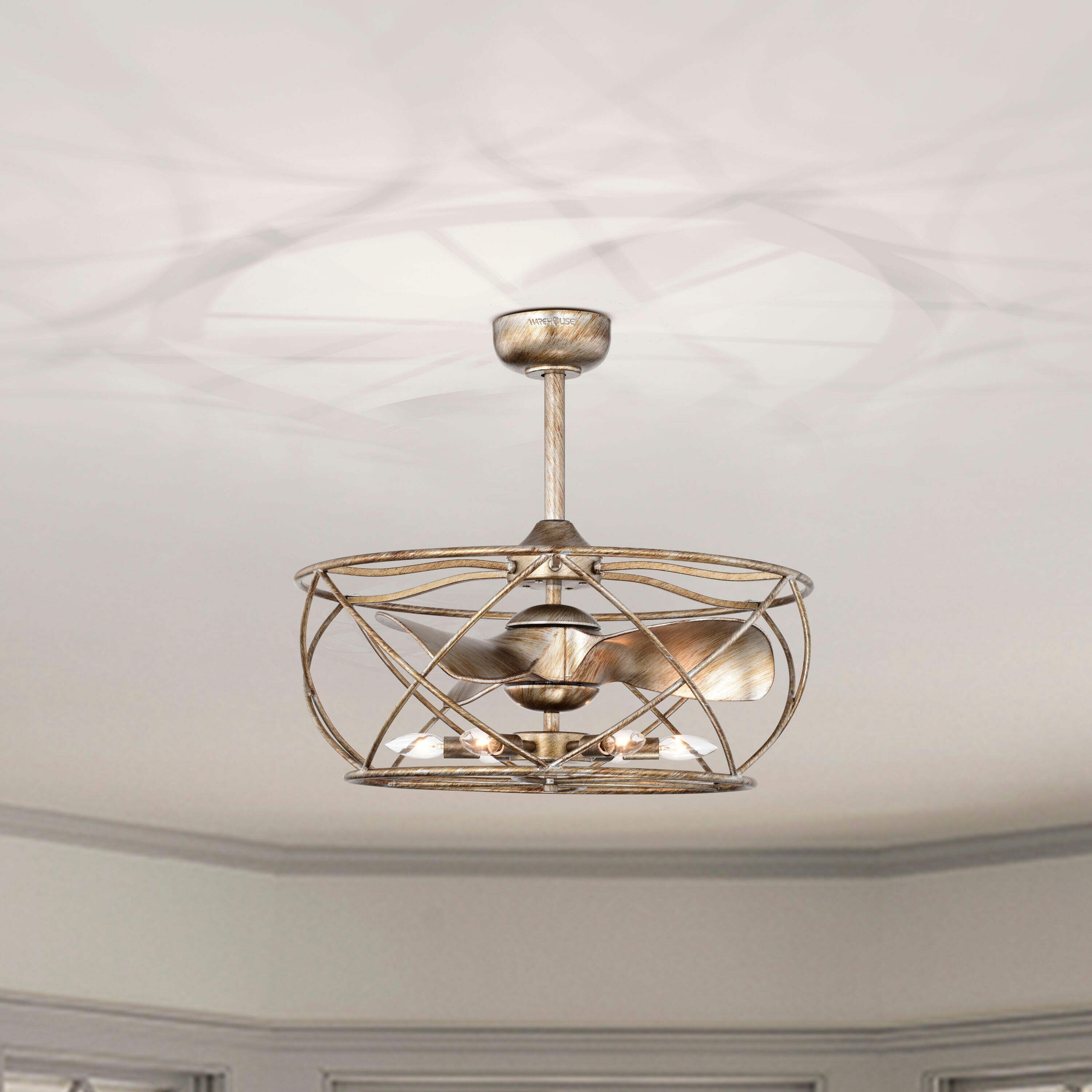 Home Accessories Inc DW01W04AS Ceiling-Fans - View #4