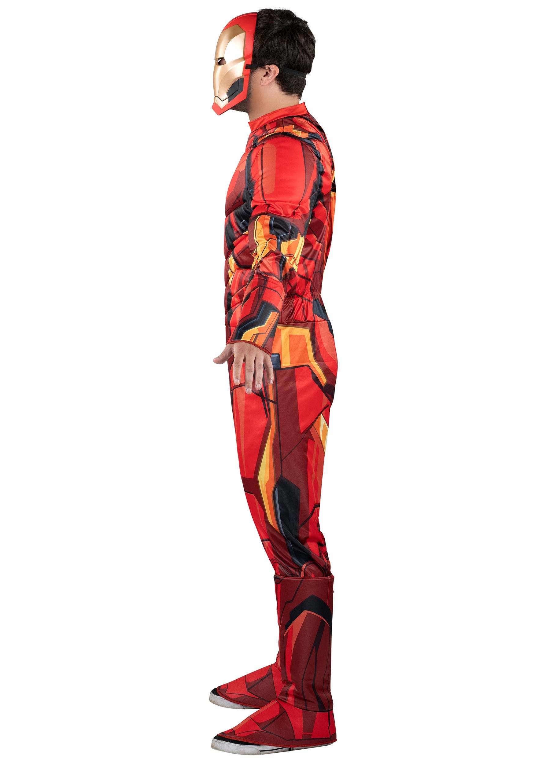 Morphsuits Iron Man Kostüm, Marvel Ganzkörperanzug