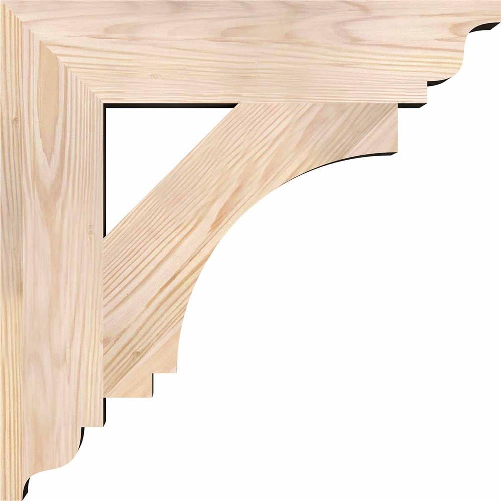 Ekena Millwork BKT04X18X18IMP01SDF Exterior-Brackets-Braces - View #3