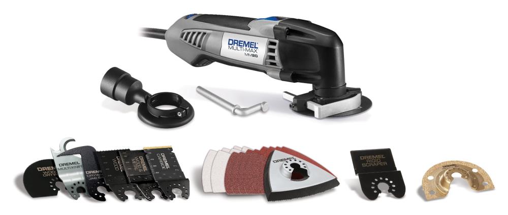Dremel Multi-Max MM50 Corded 5-Amp Variable Speed 31-Piece Oscillating  Multi-Tool Kit with Soft Case in the Oscillating Tool Kits department at