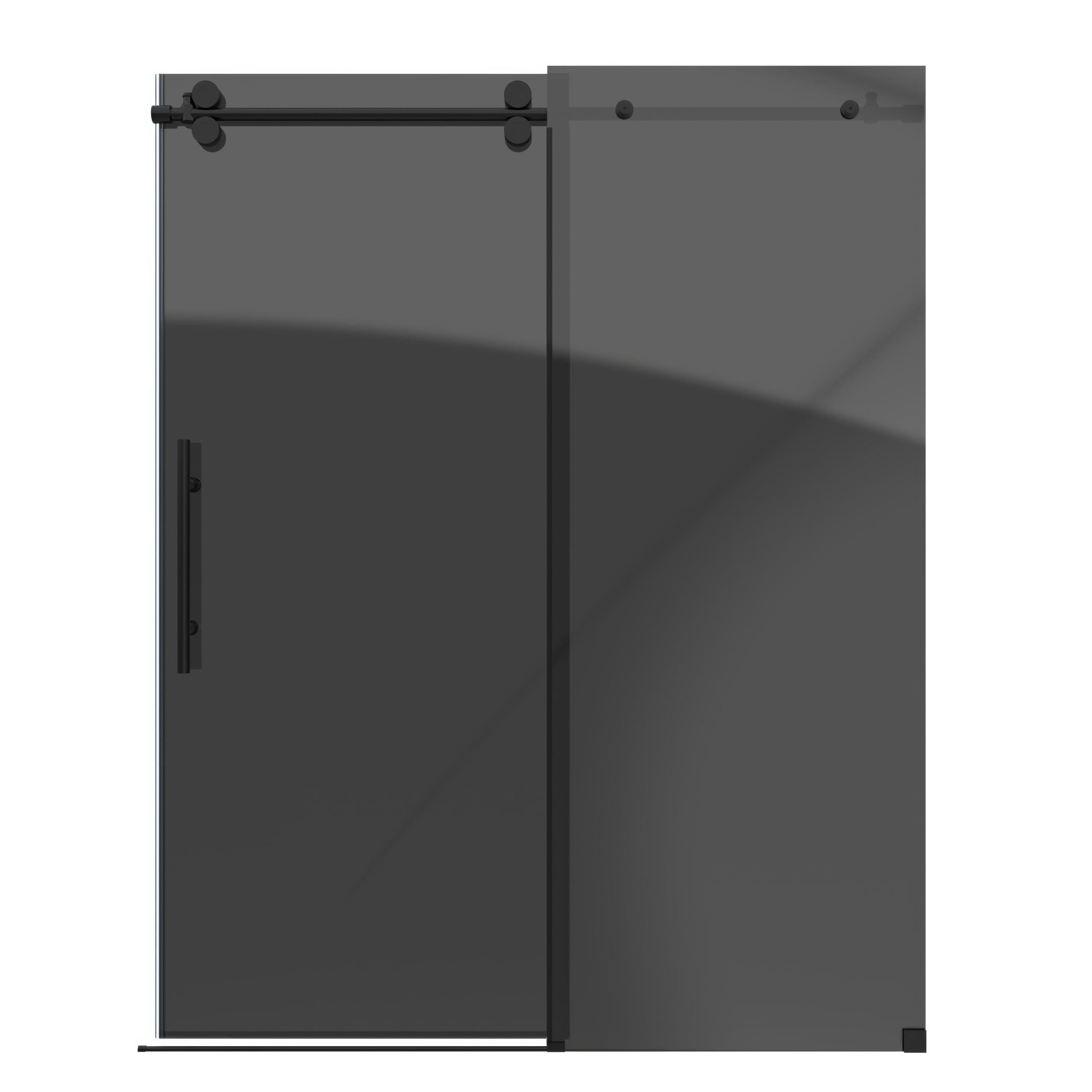 DreamLine Enigma-XO Matte Black 56-in to 60-in W x 76-in H