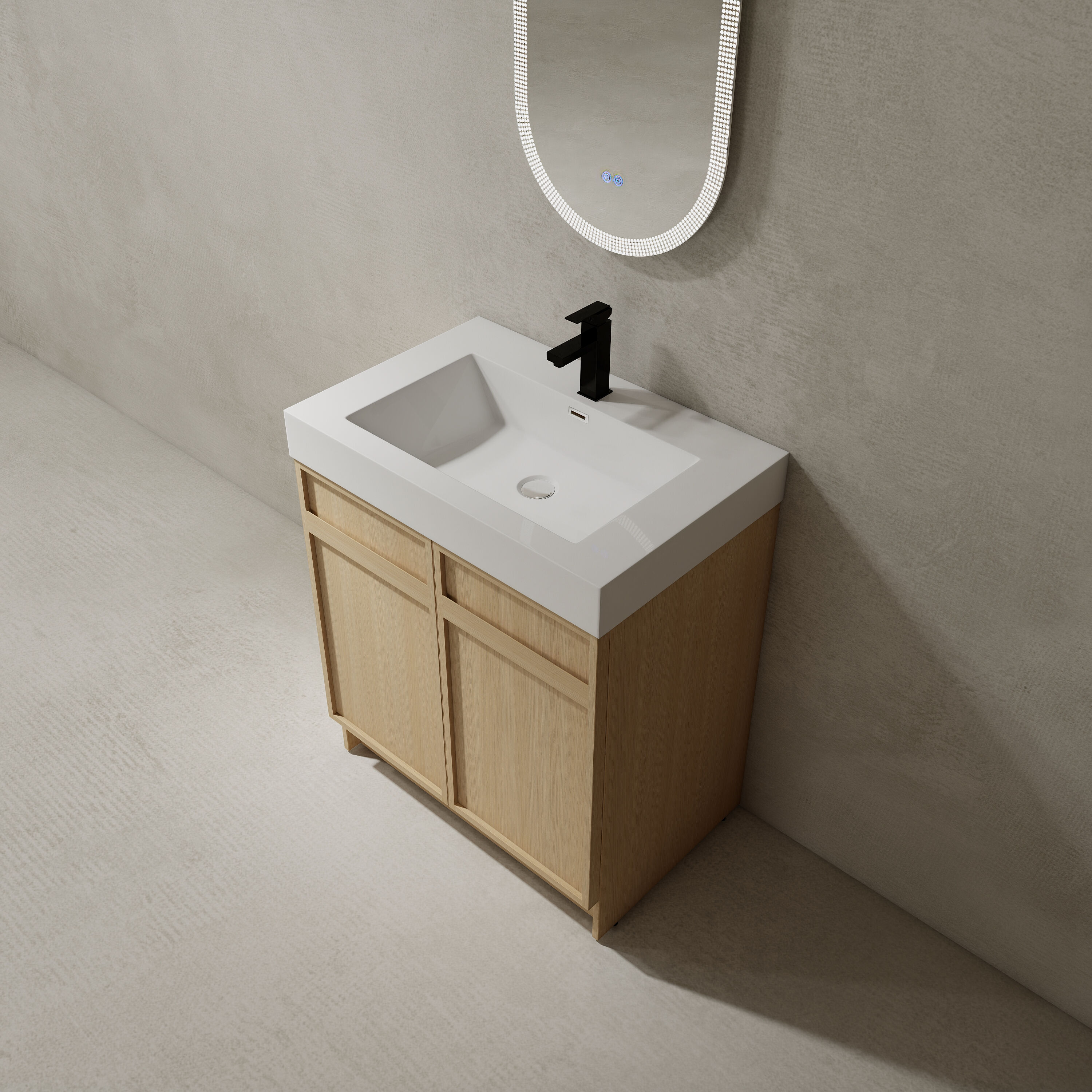 Forclover QNM-0930-CAW Bath-Vanity-Combo - View #2
