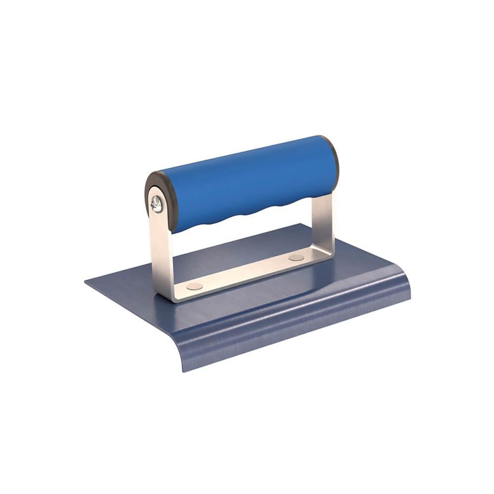 Bon Tool 22-720 6-in x 4-in Blue steel Concrete Edger with 0.5-in Radius