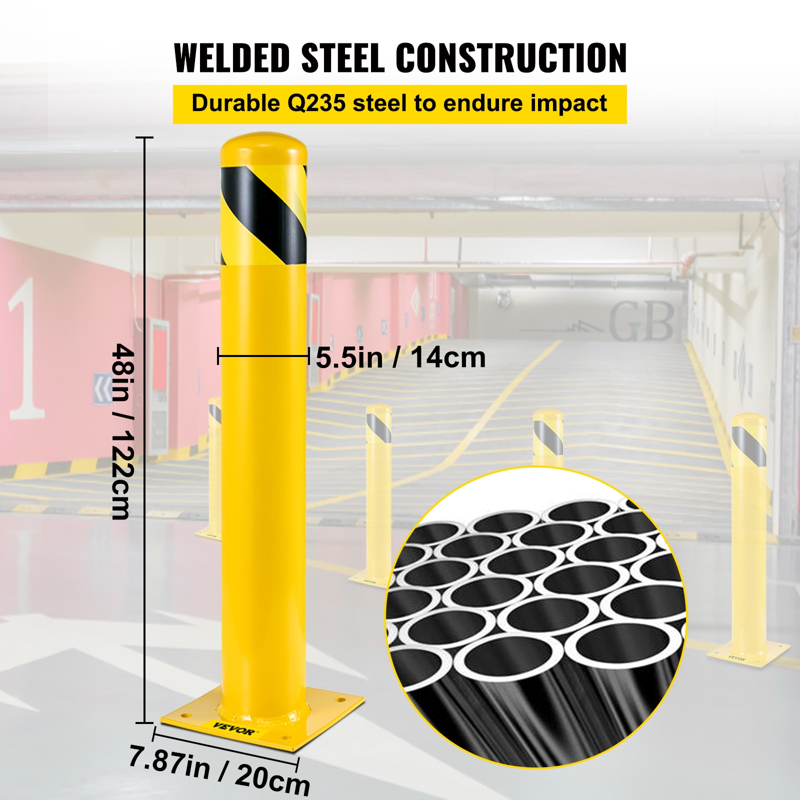 VEVOR AQZYCHS485.52JKL5V0 Commercial-Bollards - View #3