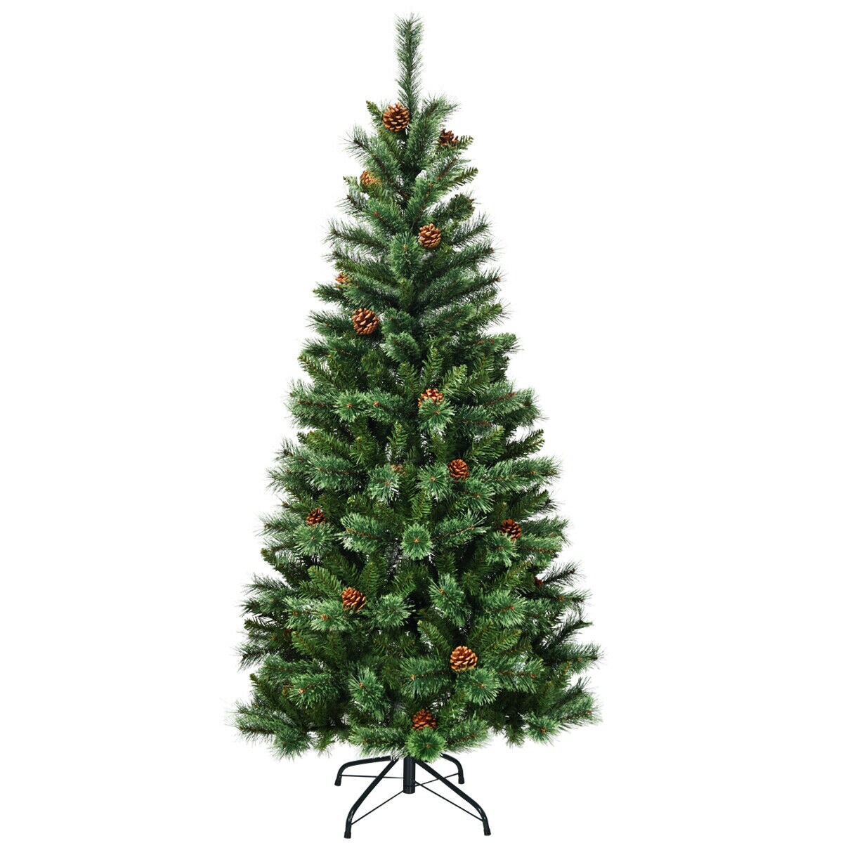 WELLFOR CM-HWY-22803 6-Feet Artificial Christmas Tree
