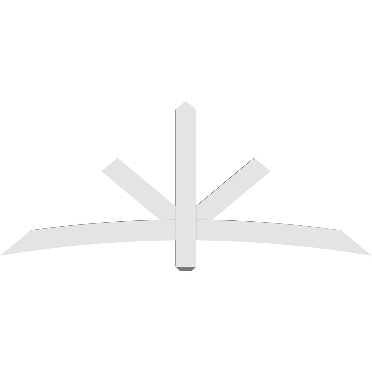 Ekena Millwork GBP072X30X0204ALB00 Exterior-Brackets-Braces - View #4