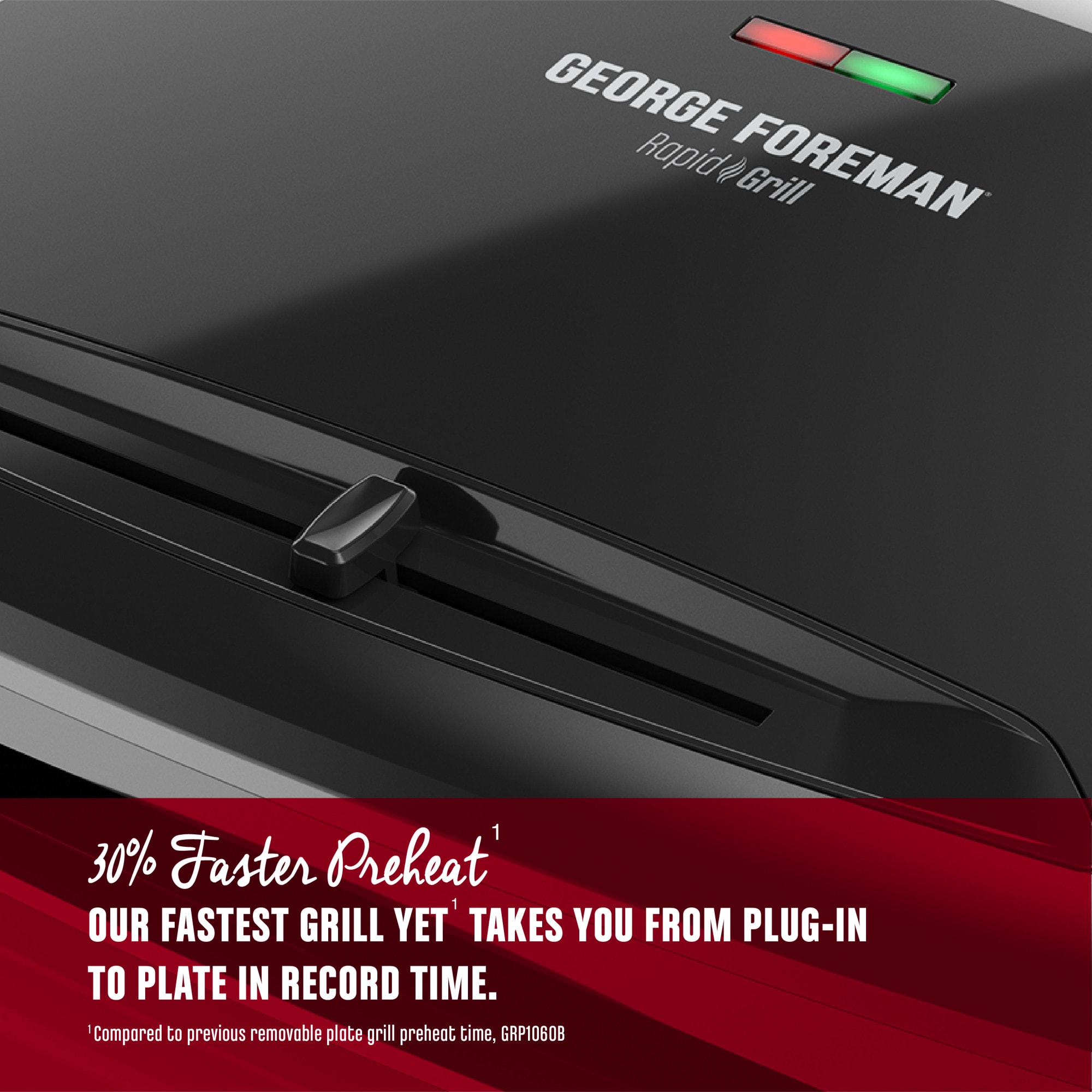 The George Foreman 5-Serving Removable Plate Grill 