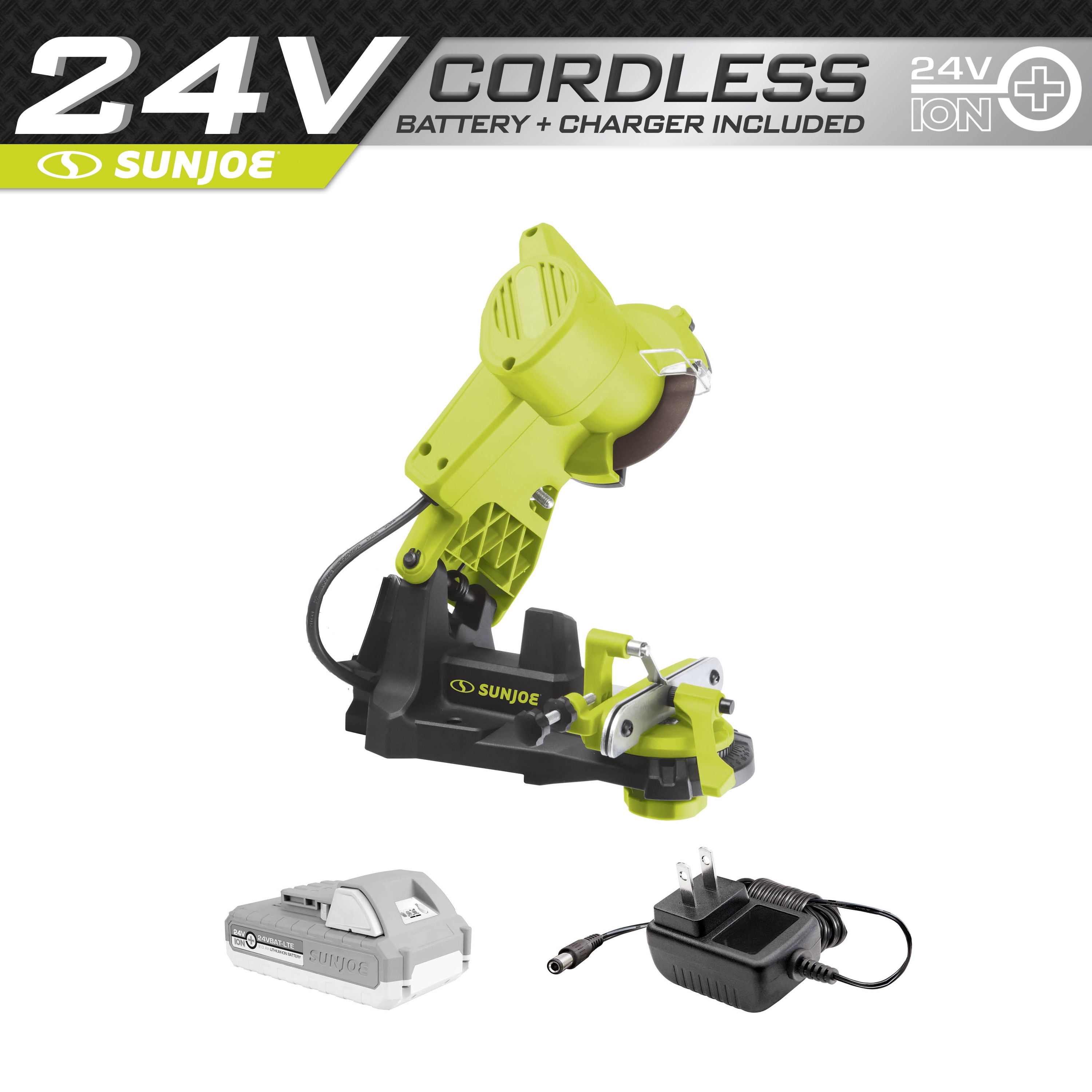 Sun Joe 24V-CSSHRP-LTE 4.5Mm 10-in Chainsaw Sharpening Kit