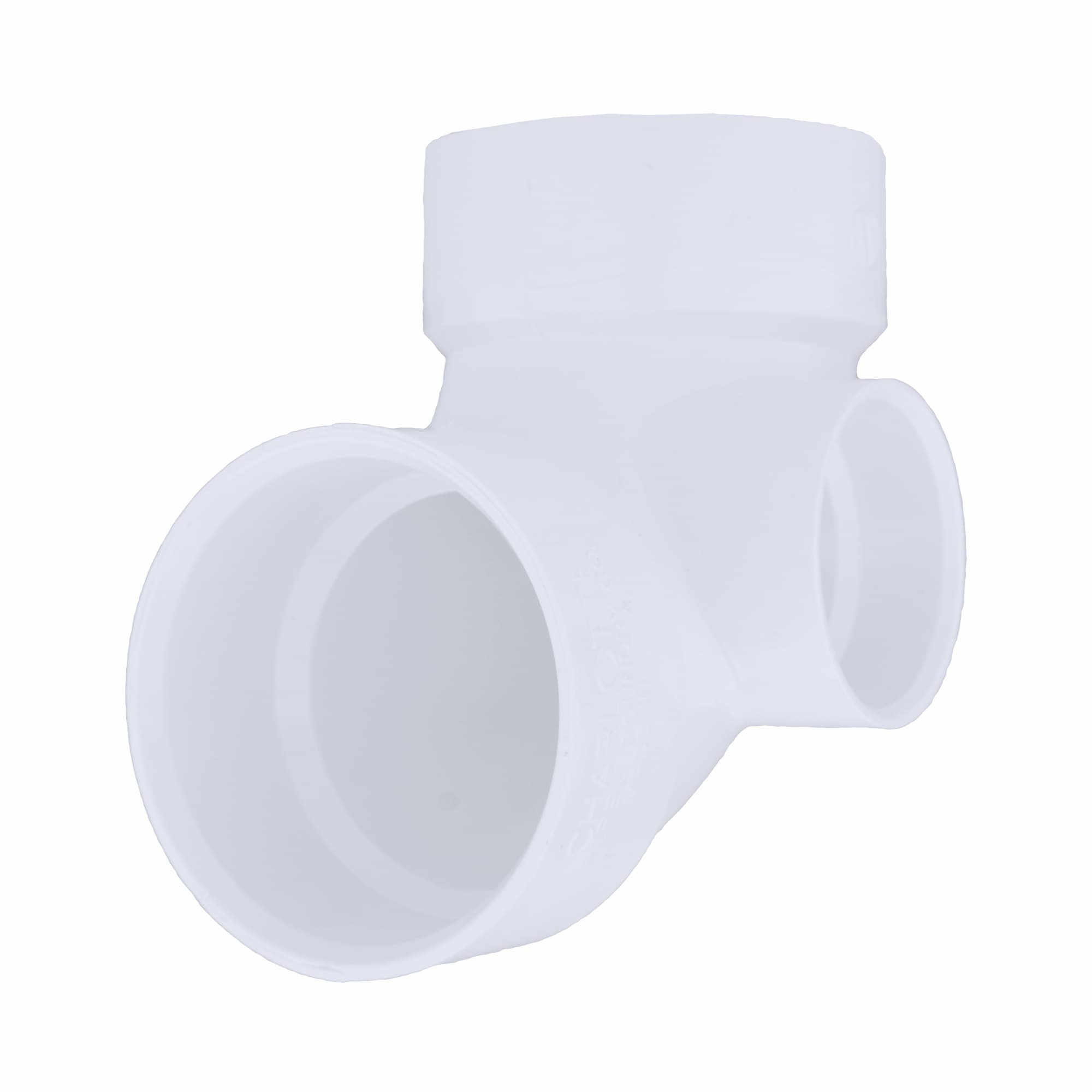 Elbow With Side Inlet Pvc Dwv Pipe Fittings At Lowes Com