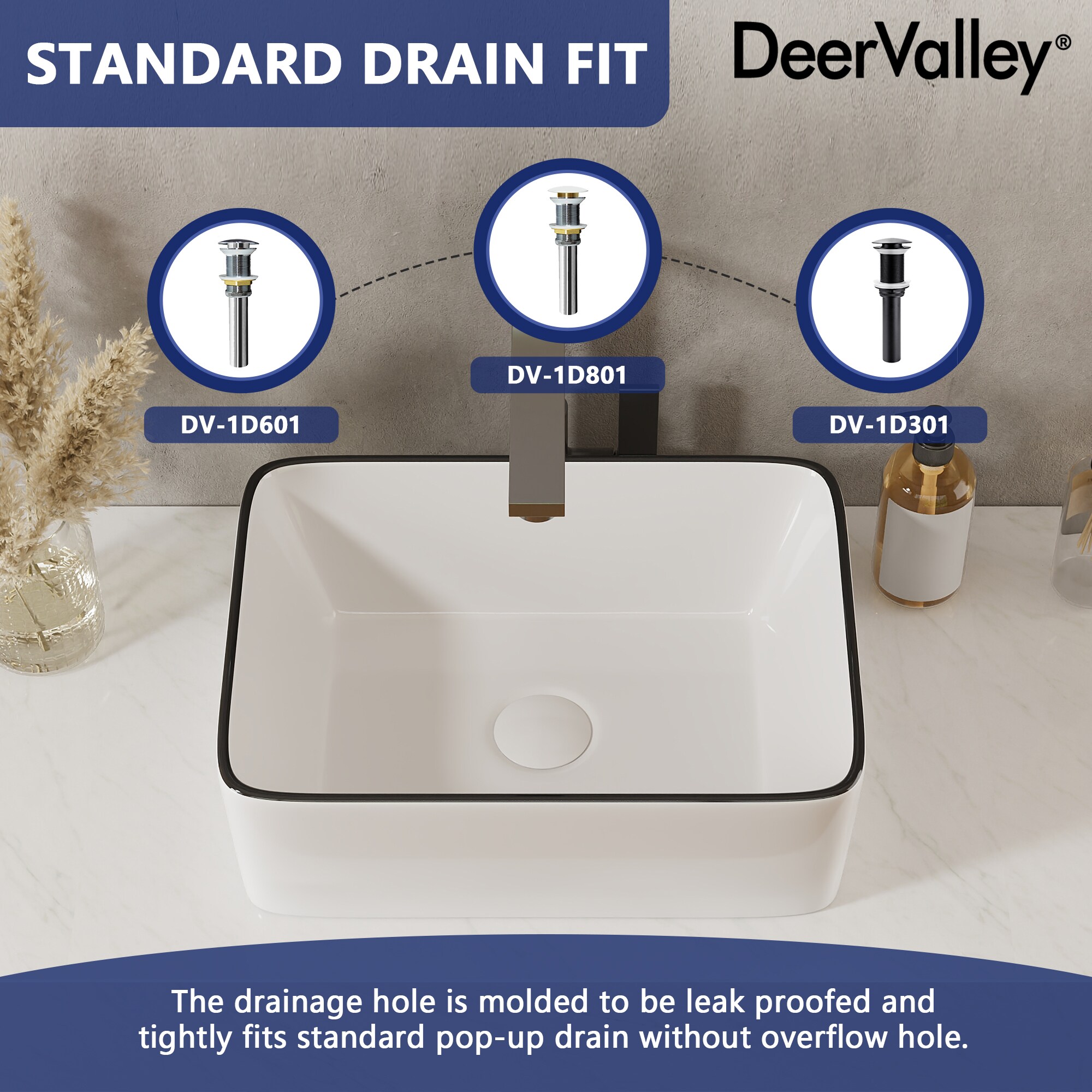 DeerValley DV-1V0317 Bath-Sink - View #4