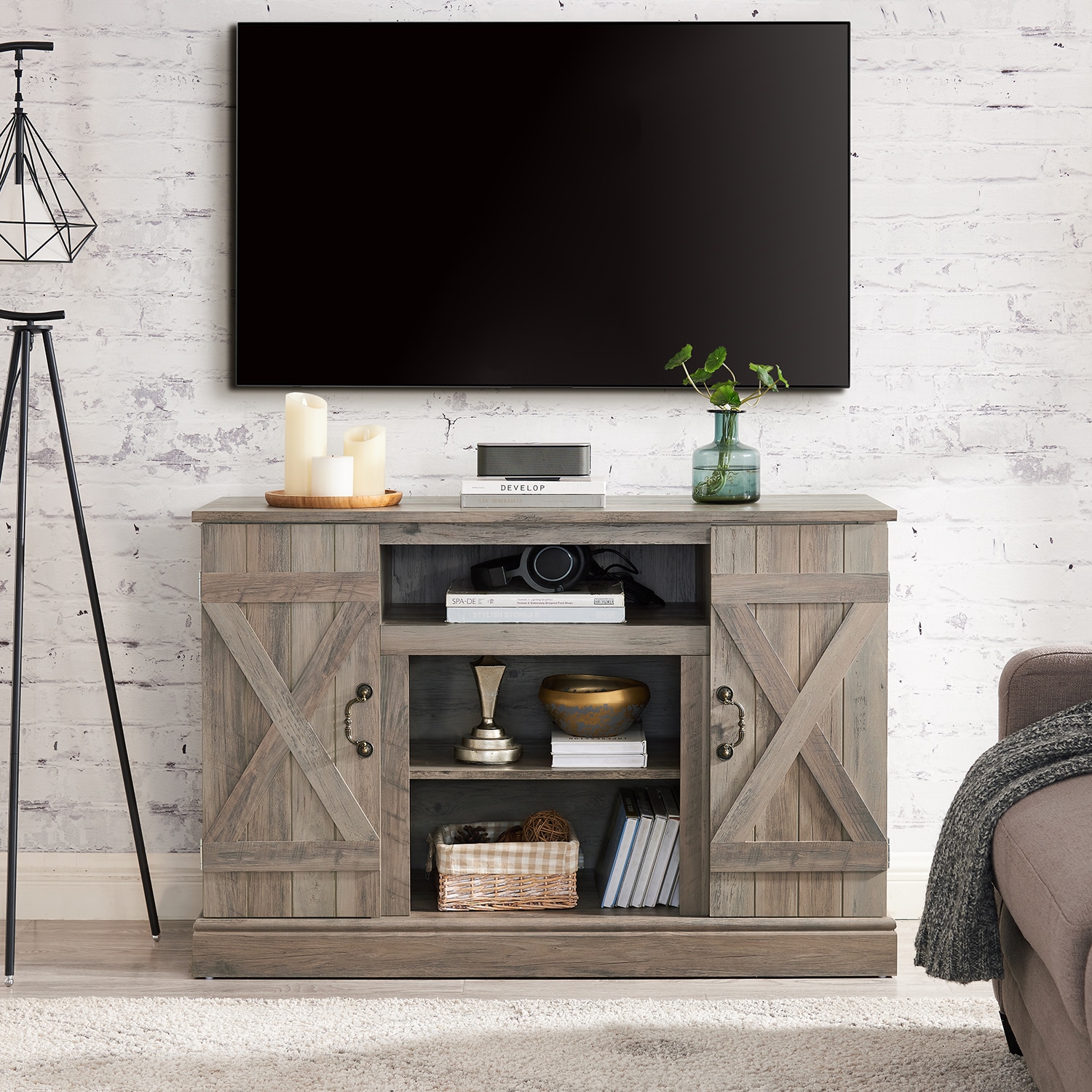 SINOFURN SYA440034BK Tv-Stands - View #2