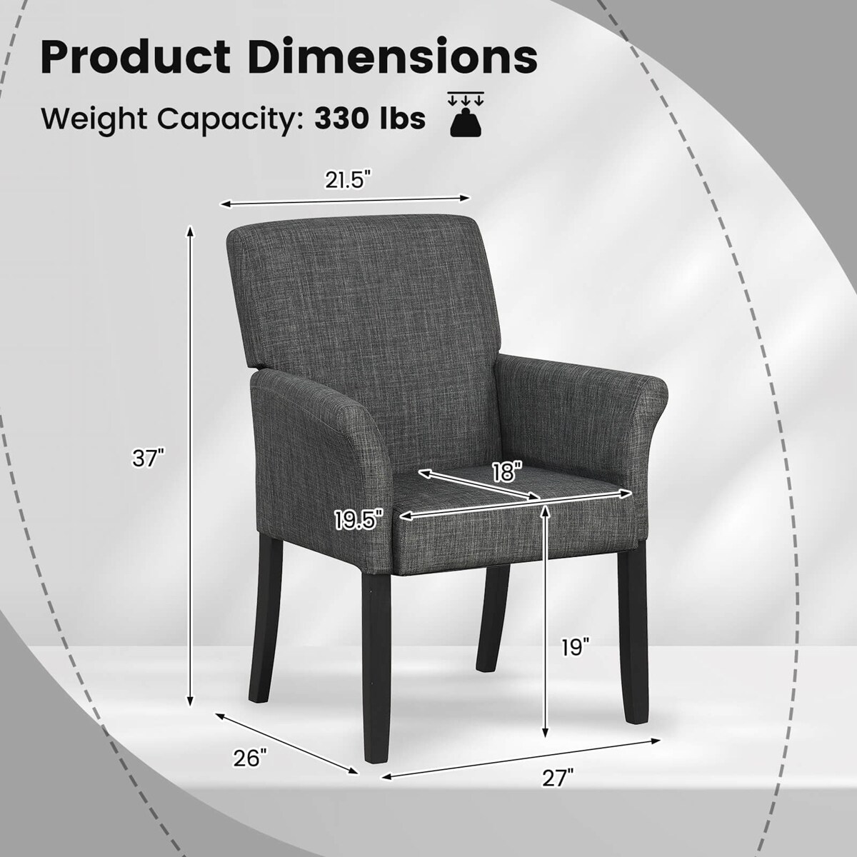 Costway CSHY000897 chairs - View #3