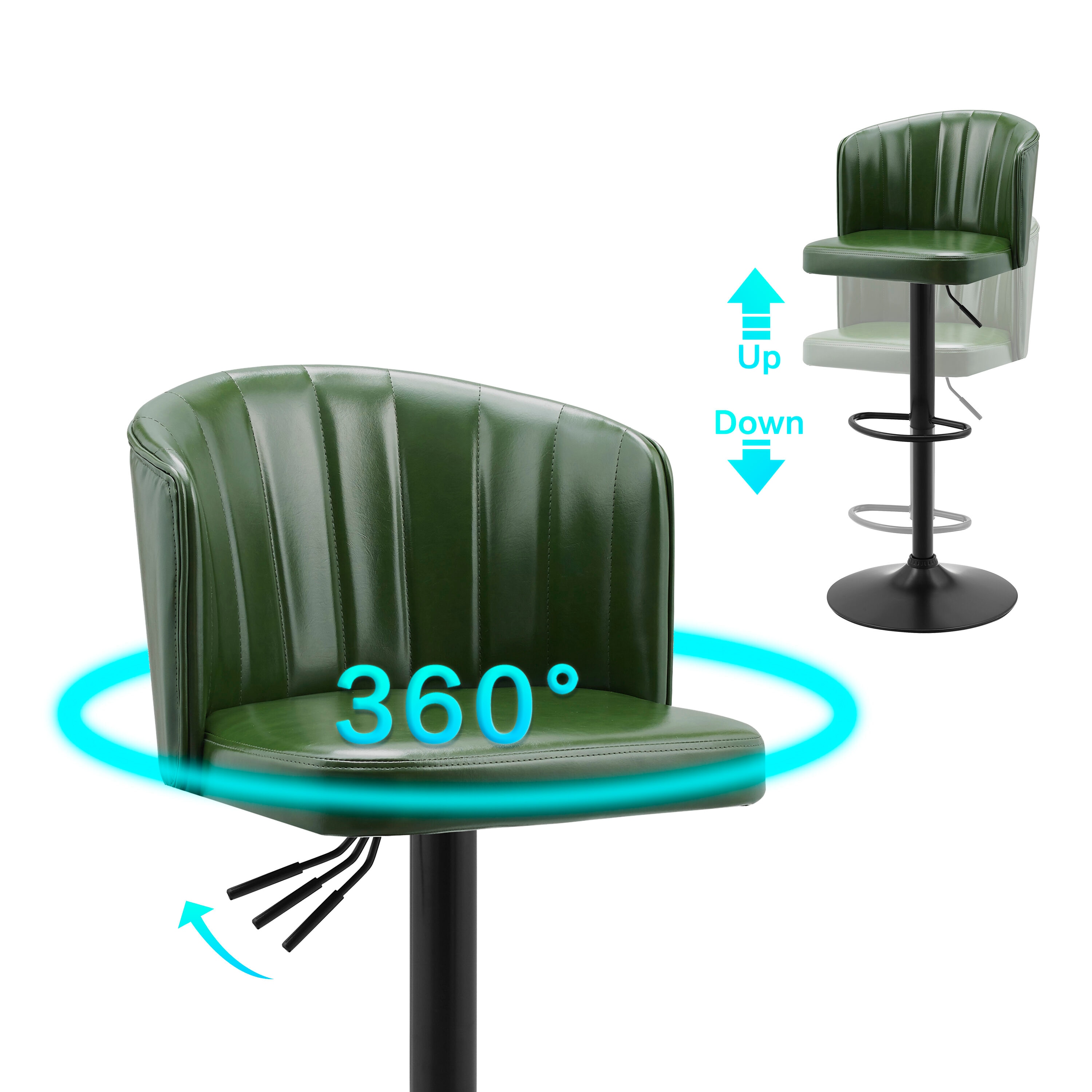 Art Leon BS007-2-GE stools - View #3