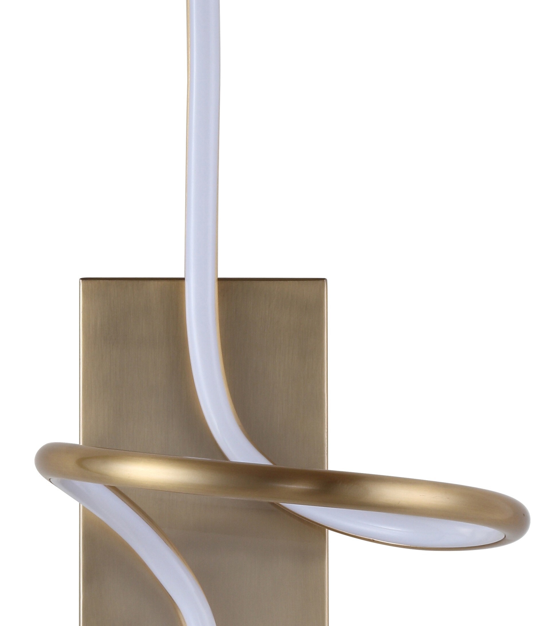 Sketch Minimalist Glam 23.5" Gold Integrated LED Vanity Sconce