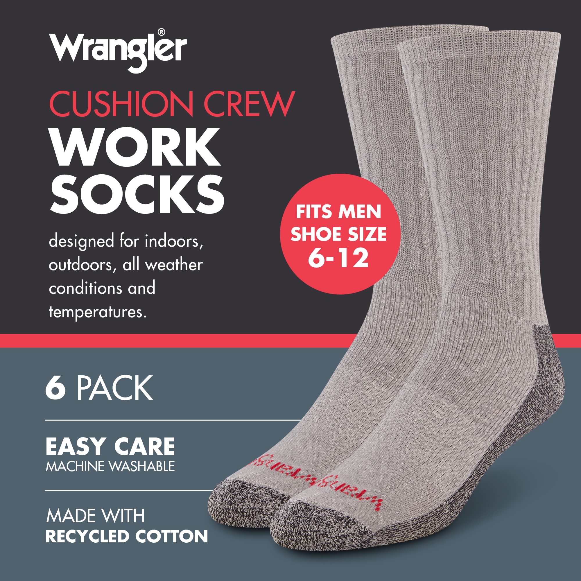 Wrangler WRM401G socks - View #4