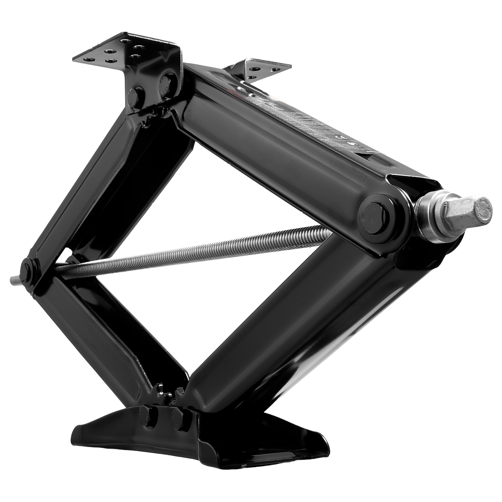 SVOPES Black 4.08-Ton Steel Scissor jack in the Jacks department
