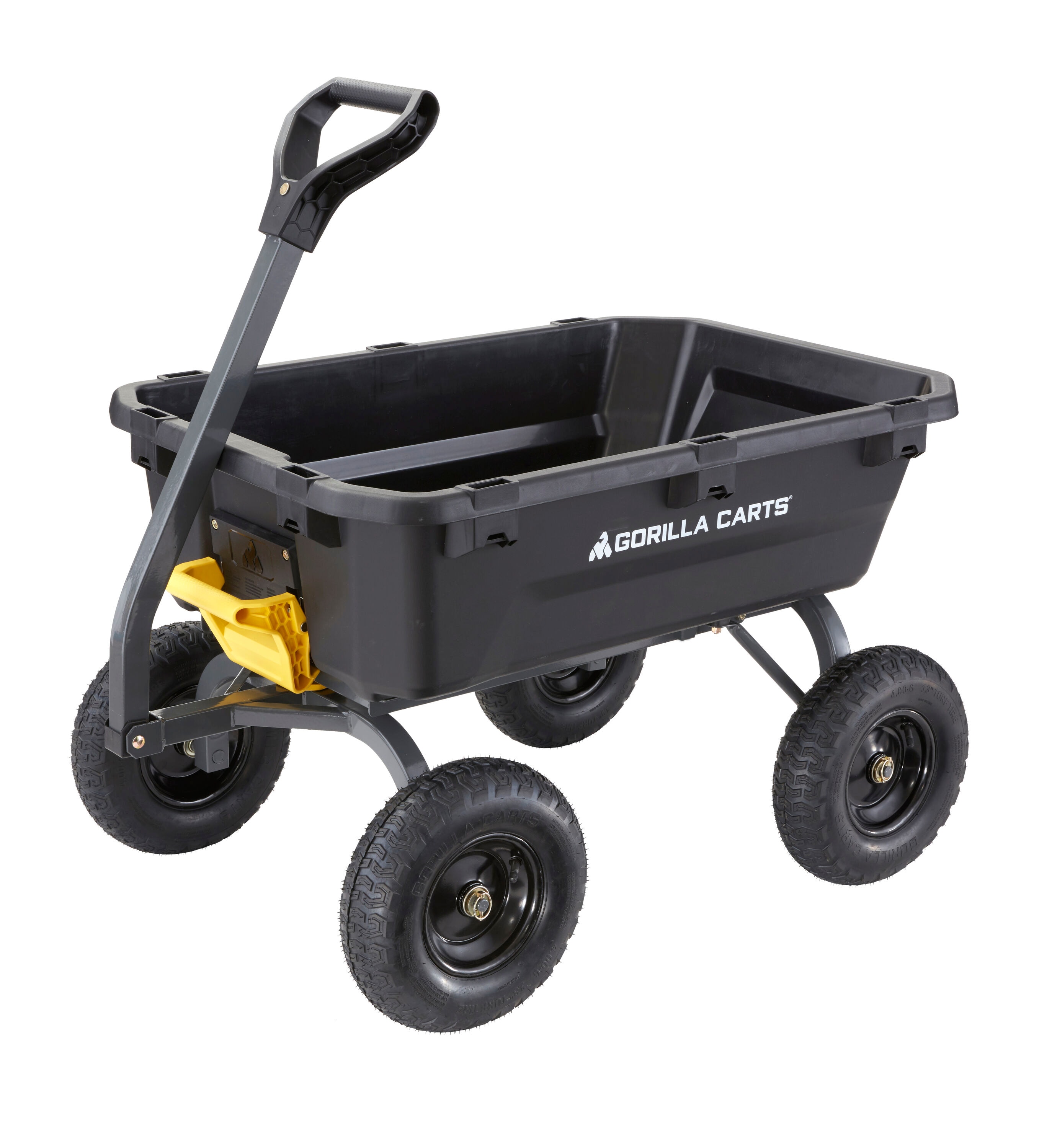 Gorilla Carts GCG-7  7-cu ft Poly Yard Cart