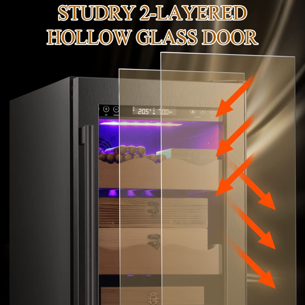 COWSAR LSX5196H-BLACK humidors - View #4