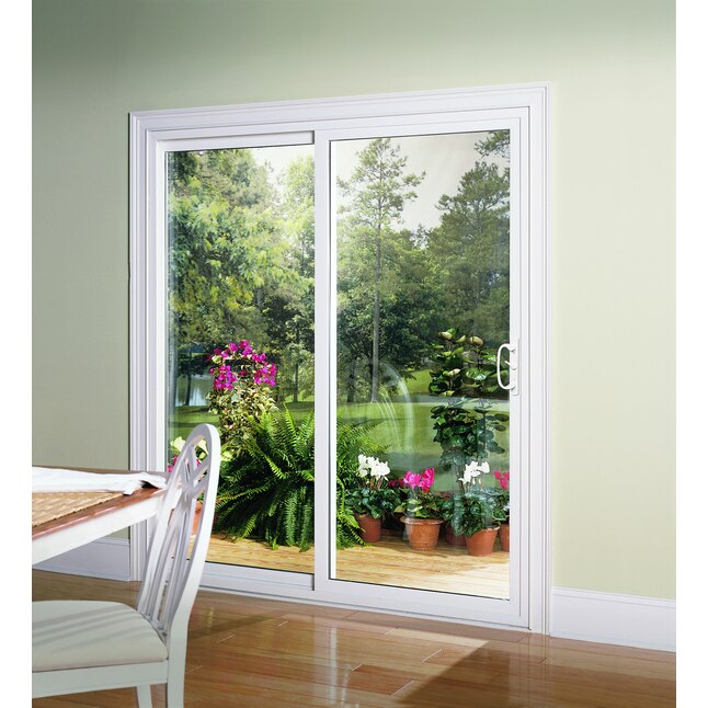 Reliabilt 60 In X 80 Tempered Clear, Energy Star Sliding Patio Doors
