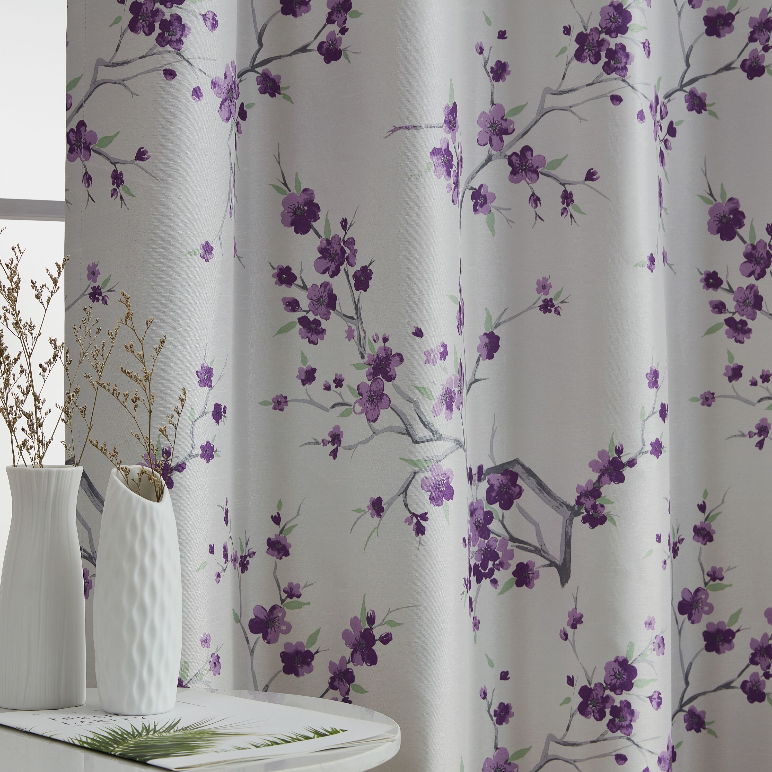 HLC.me OS-JSMNE-63-PURP curtains - View #4