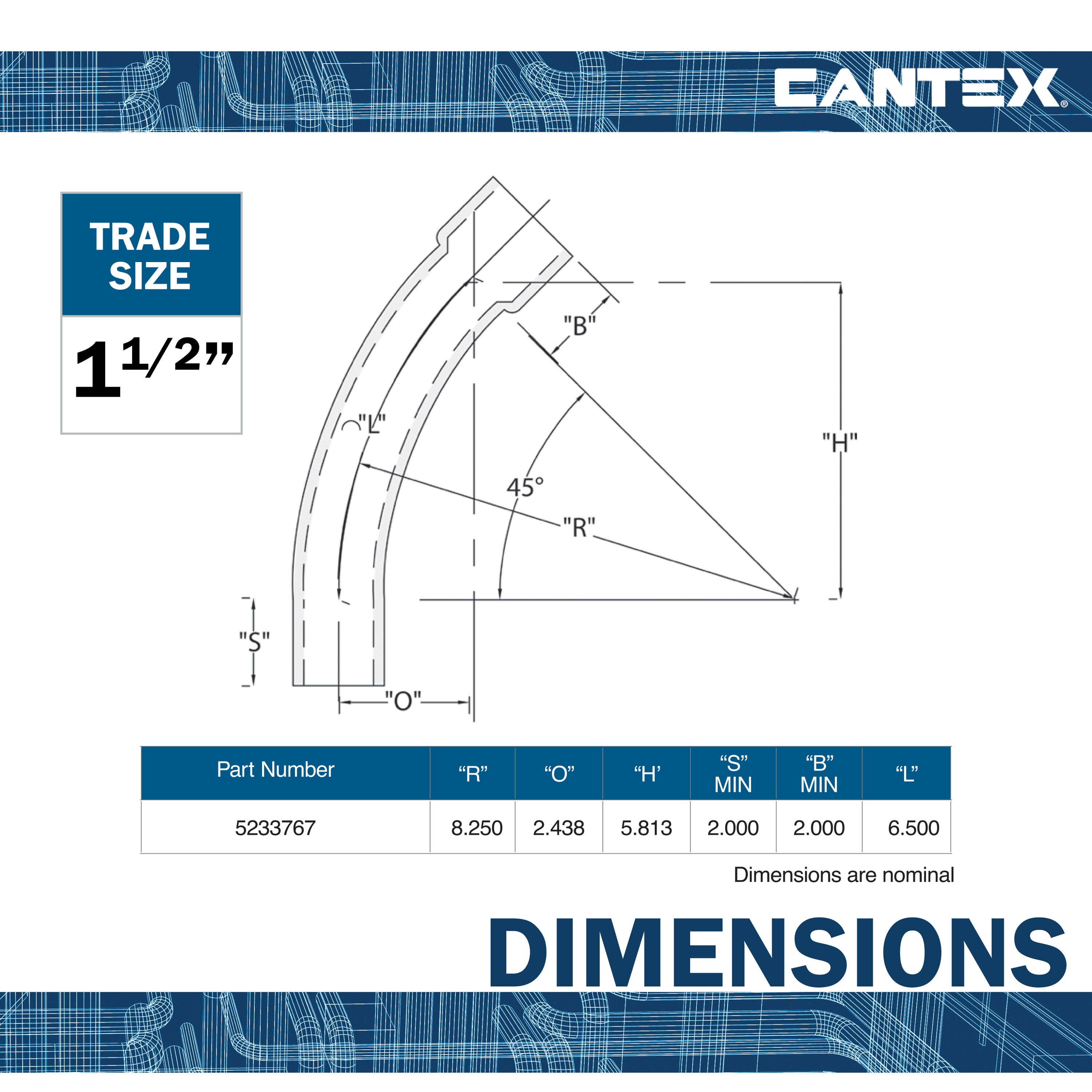CANTEX L5233767 Conduit-Fittings - View #3