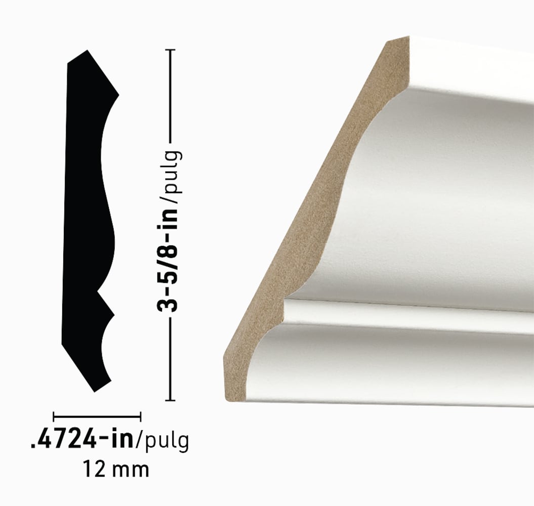 allen + roth L040495W8 Crown-Moulding - View #6