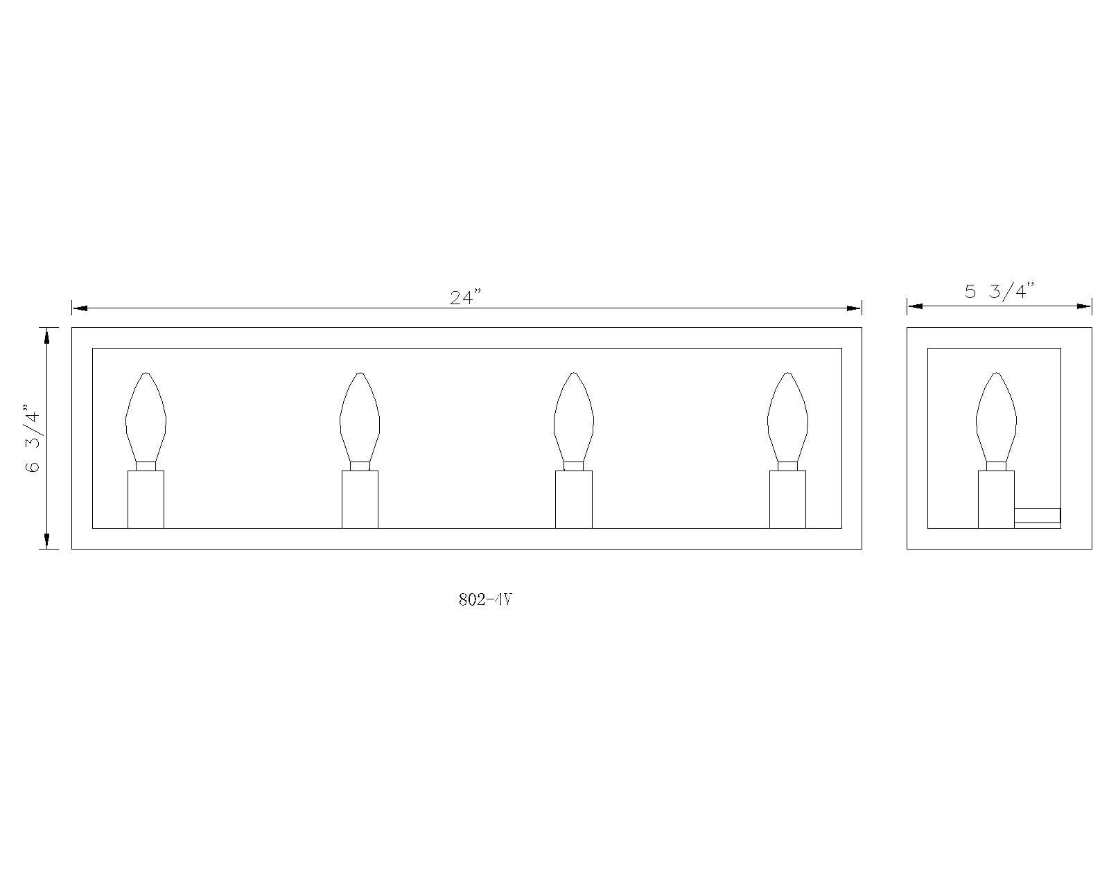 Z-Lite 802-4V-CH b089995 - View #7