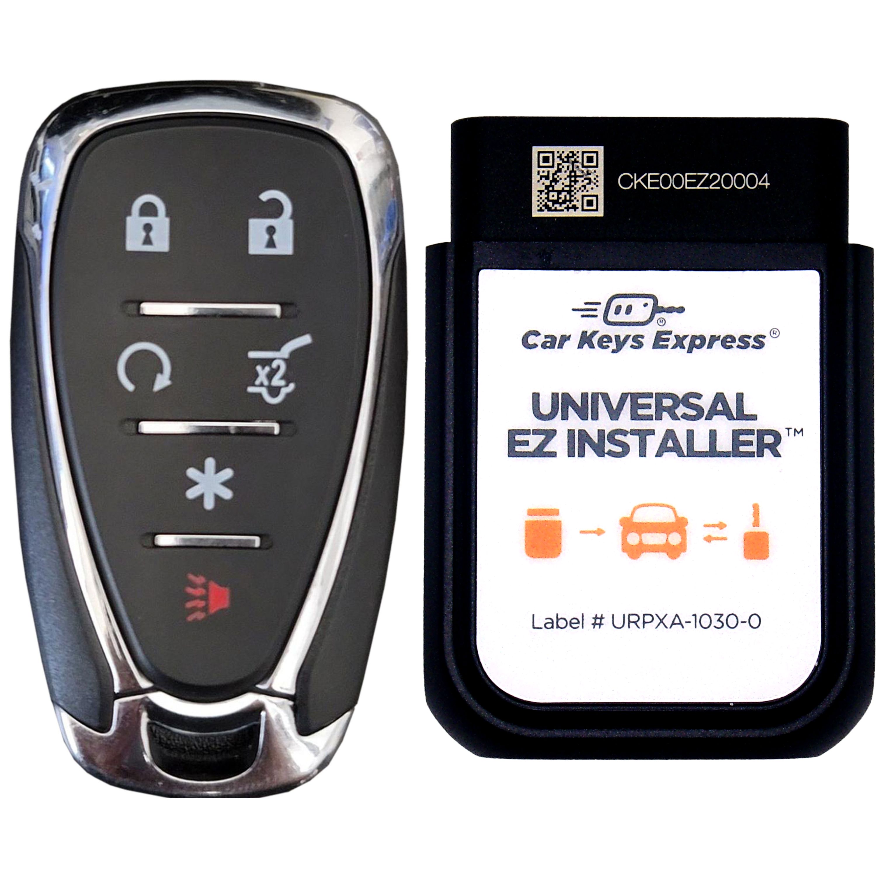 Car Keys Express GMSK-H6MZSK Black Smart Key Brass Automotive Key Blank