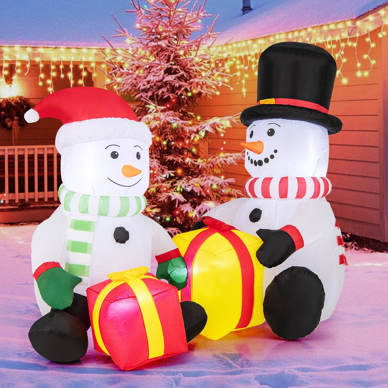 WELLFOR HYG23890US Christmas-Inflatables - View #7